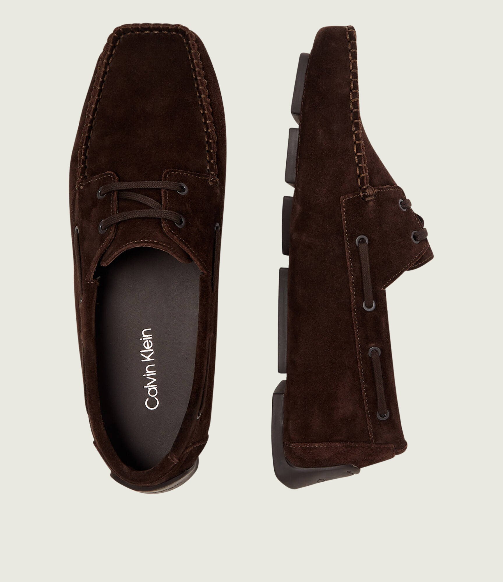 Calvin Klein Mocasini Driver | piele întoarsă