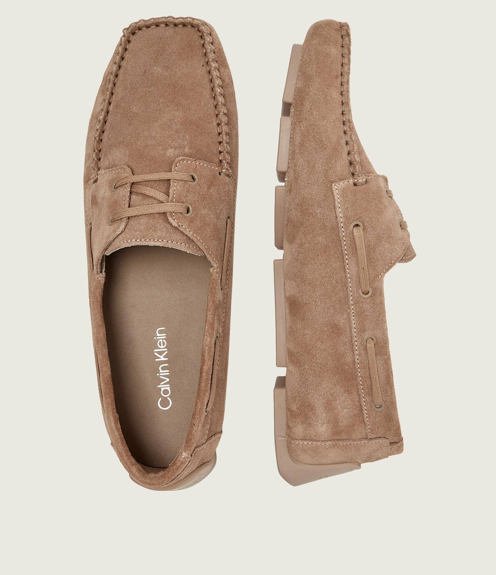 Calvin Klein Mocasini Driver | piele întoarsă
