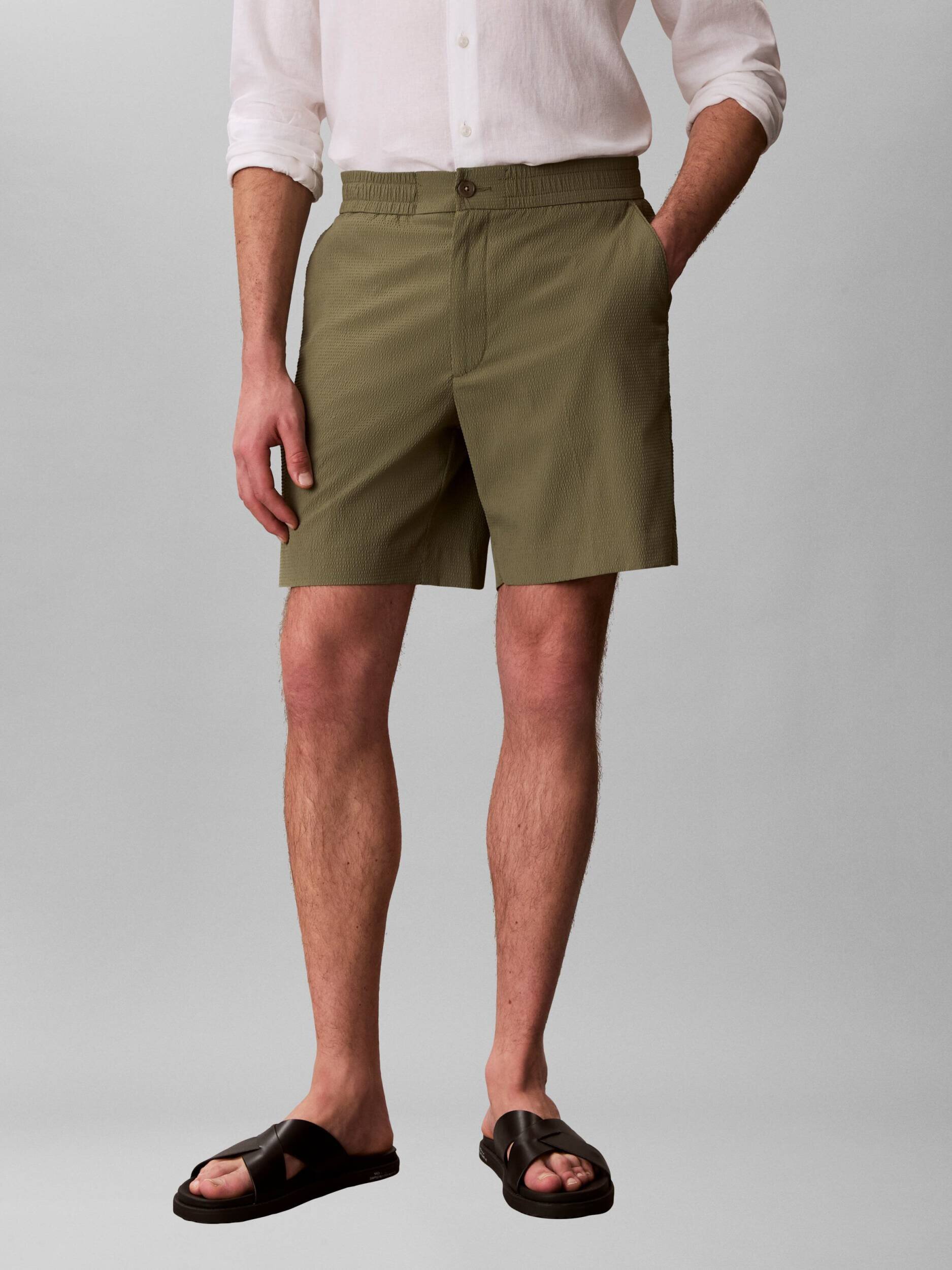 Calvin Klein Pantaloni scurți chino | Straight fit