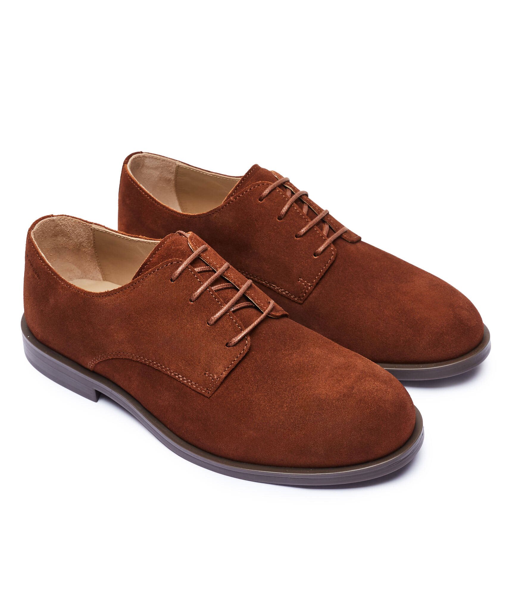 Calvin Klein Pantofi derby | piele întoarsă