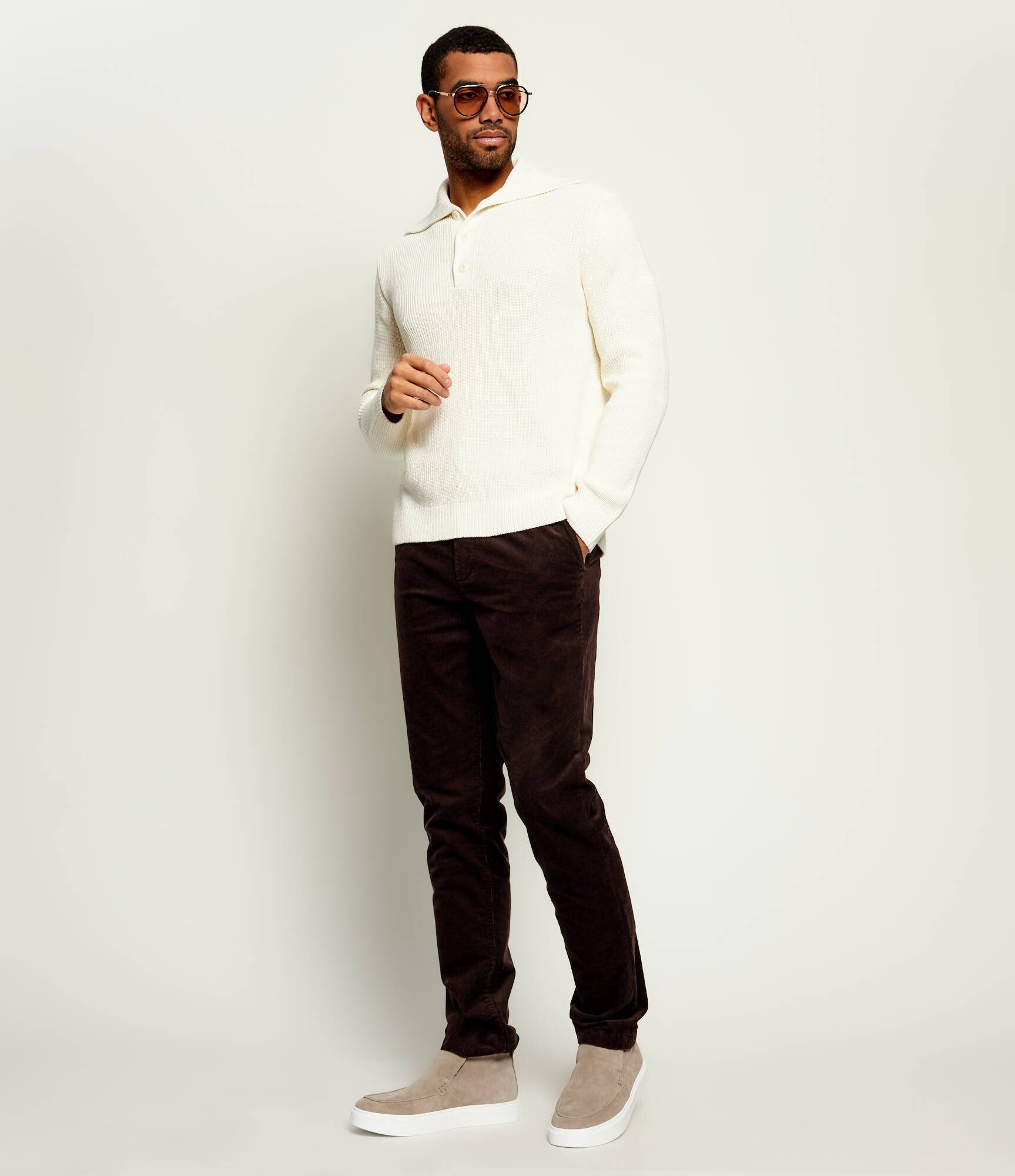 Calvin Klein Pantofi Hybrid | piele întoarsă