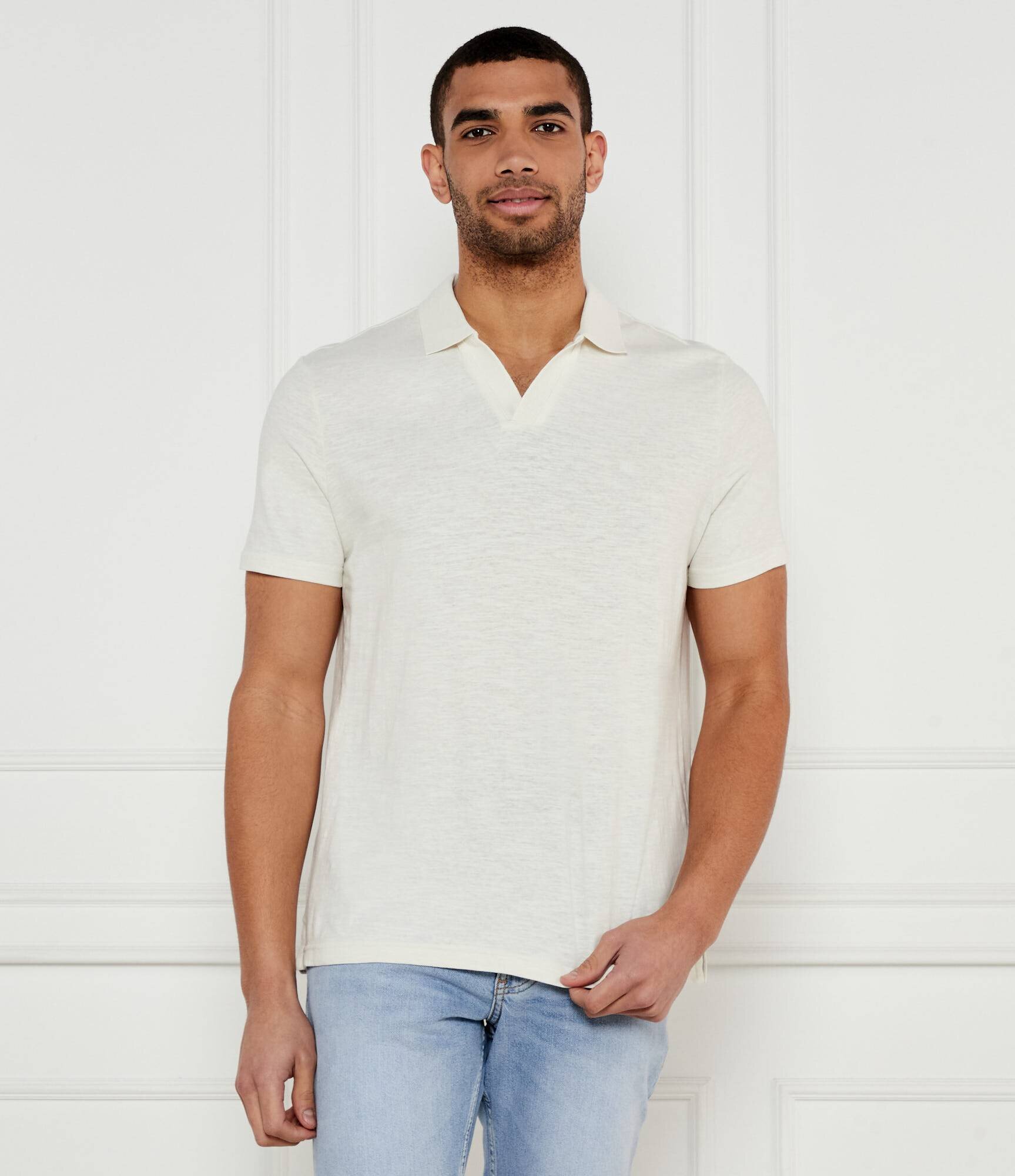 Calvin Klein Polo | Regular Fit | cu adaos de in