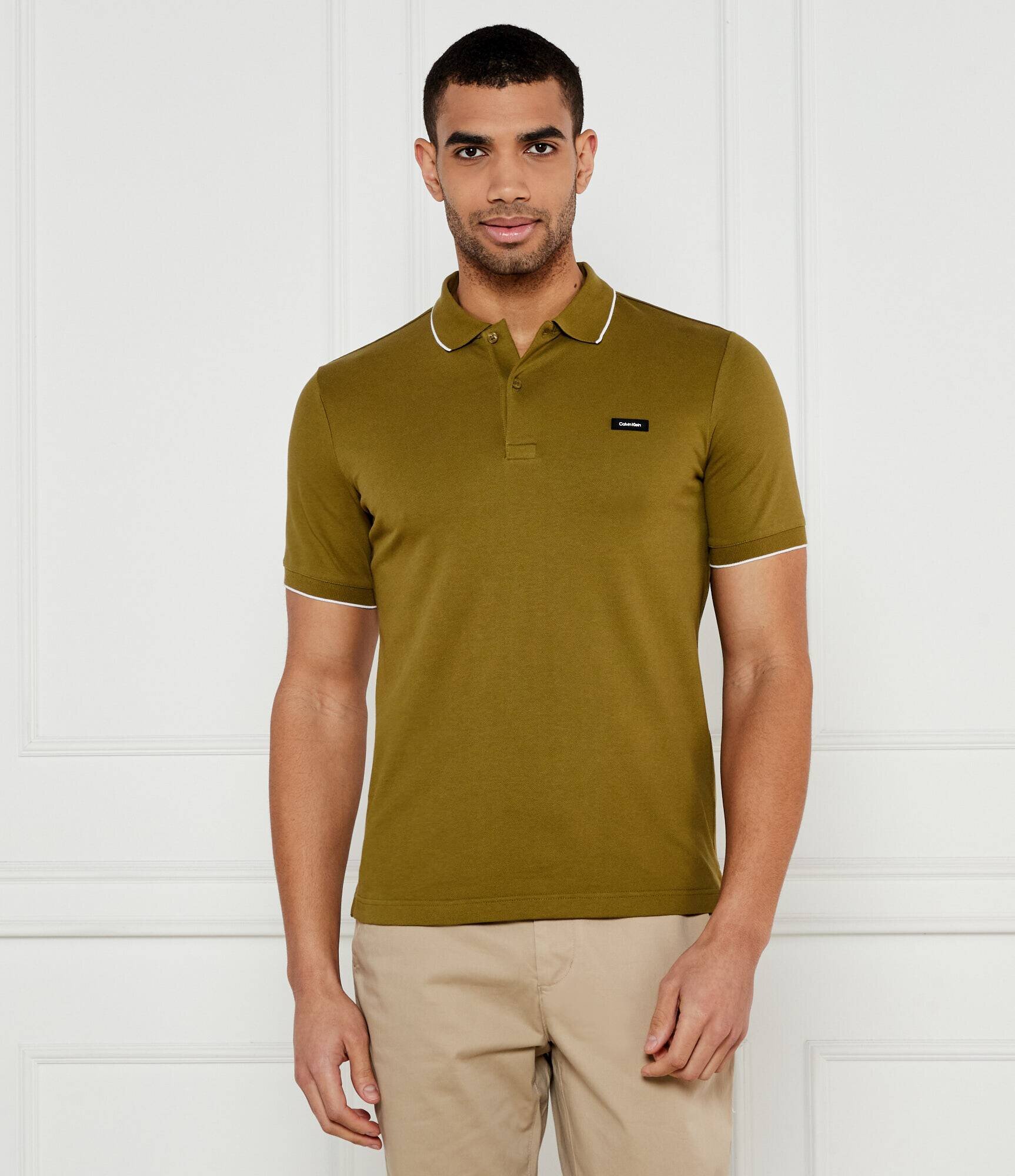 Calvin Klein Polo | Slim Fit | stretch pique