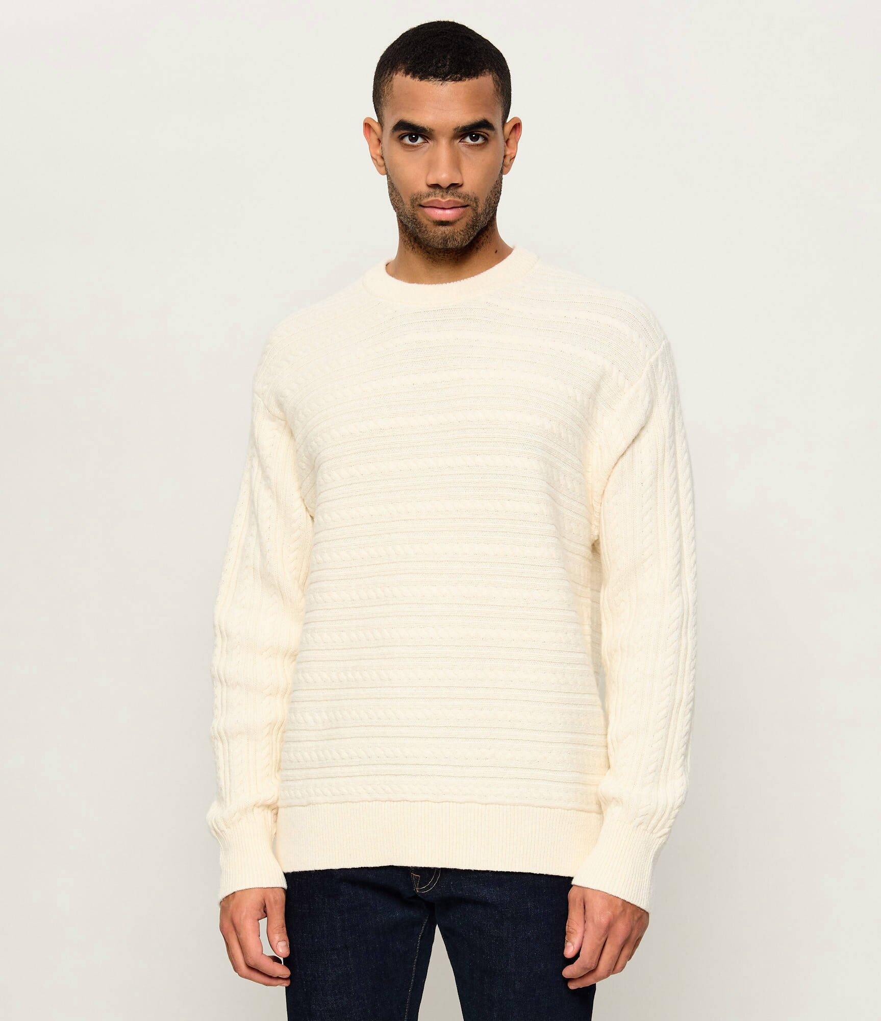 Calvin Klein Pulover | Loose fit cu adaos de lână