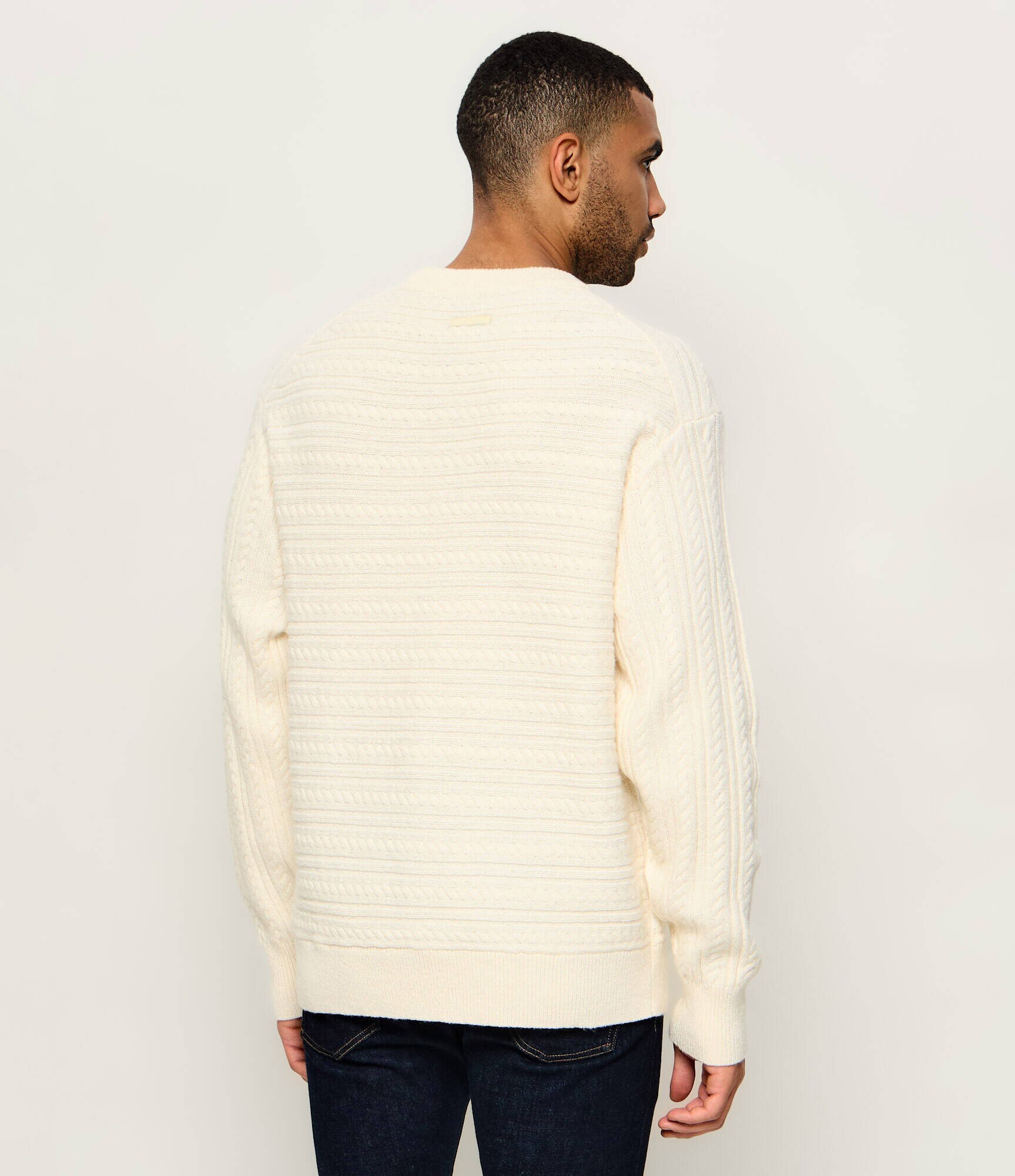 Calvin Klein Pulover | Loose fit cu adaos de lână