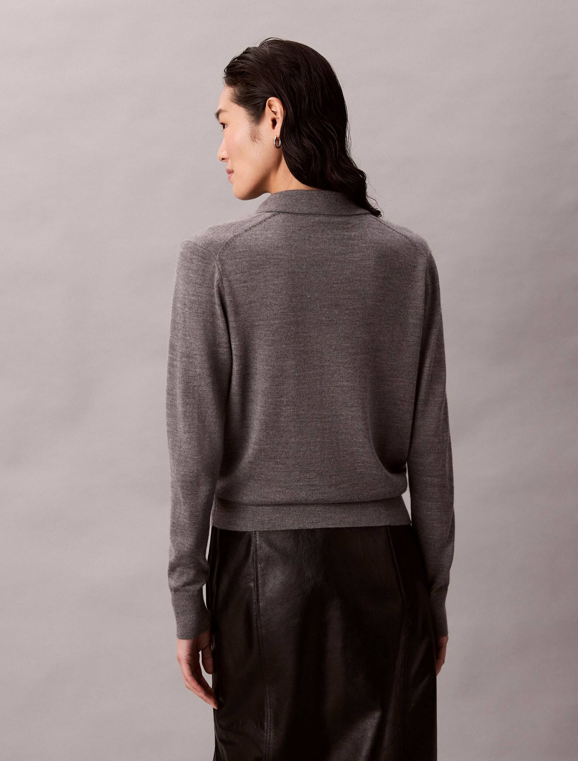 Calvin Klein Pulover | Relaxed fit cu adaos de lână