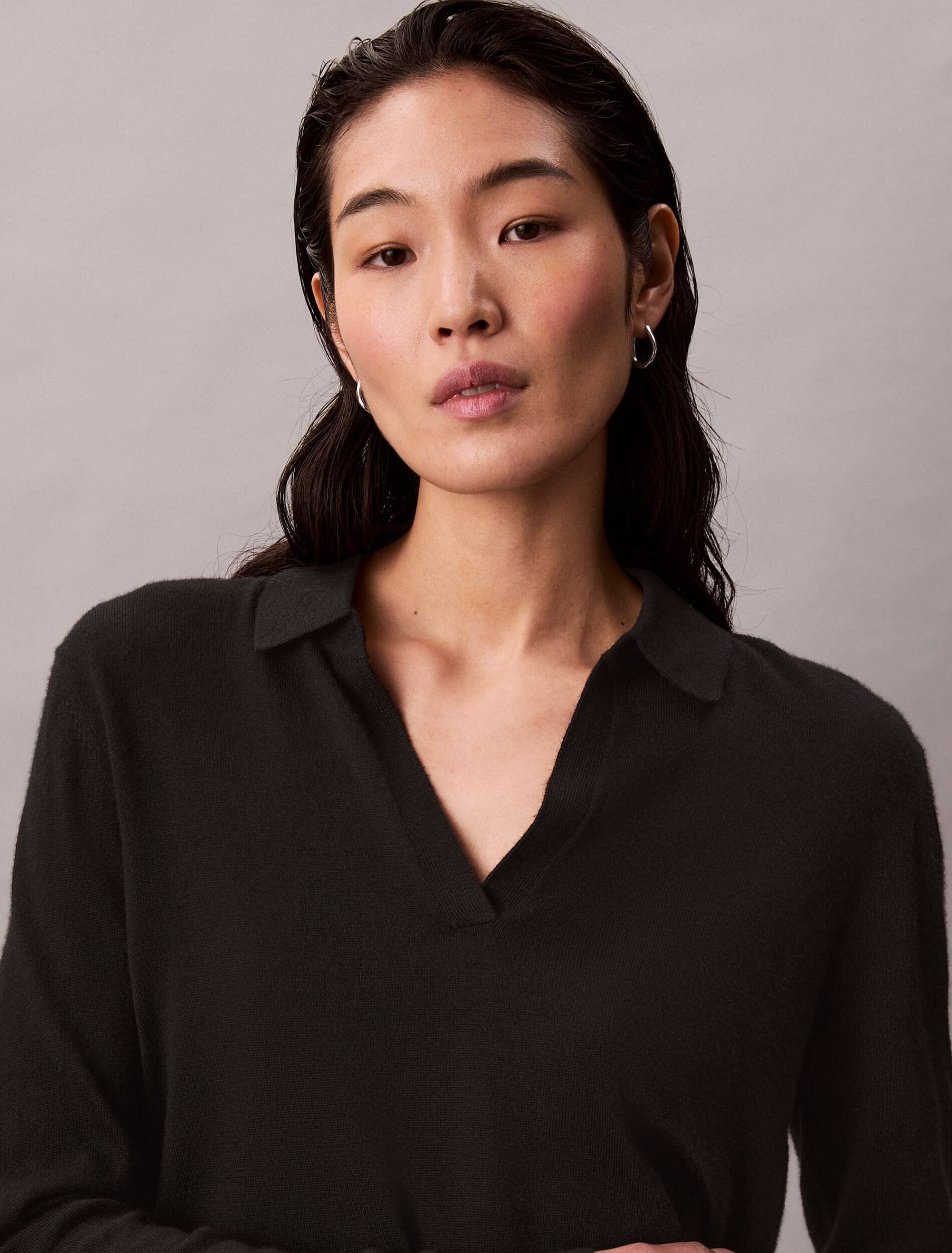 Calvin Klein Pulover | Relaxed fit cu adaos de lână