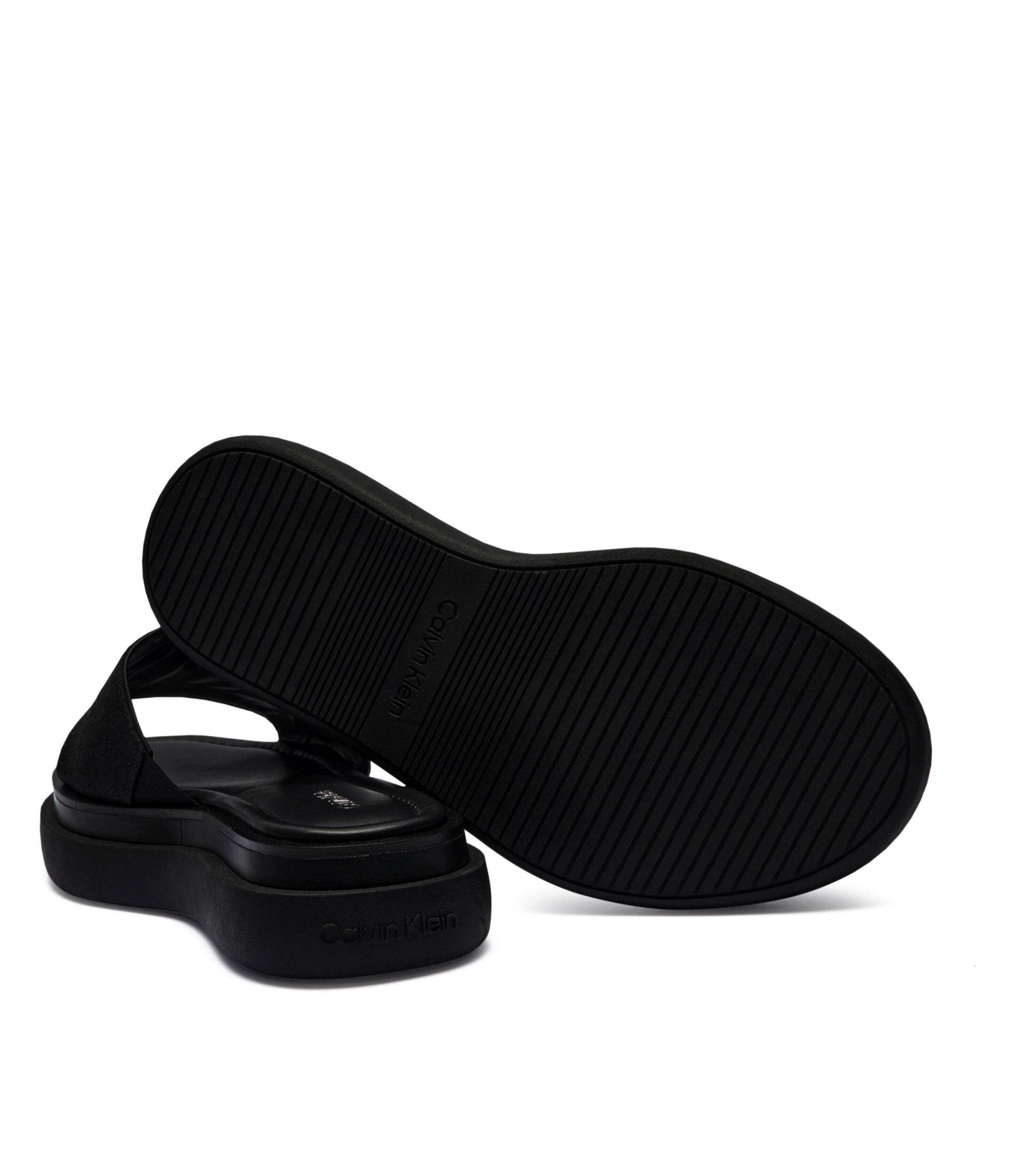 Calvin Klein Șlapi cu adaos de piele