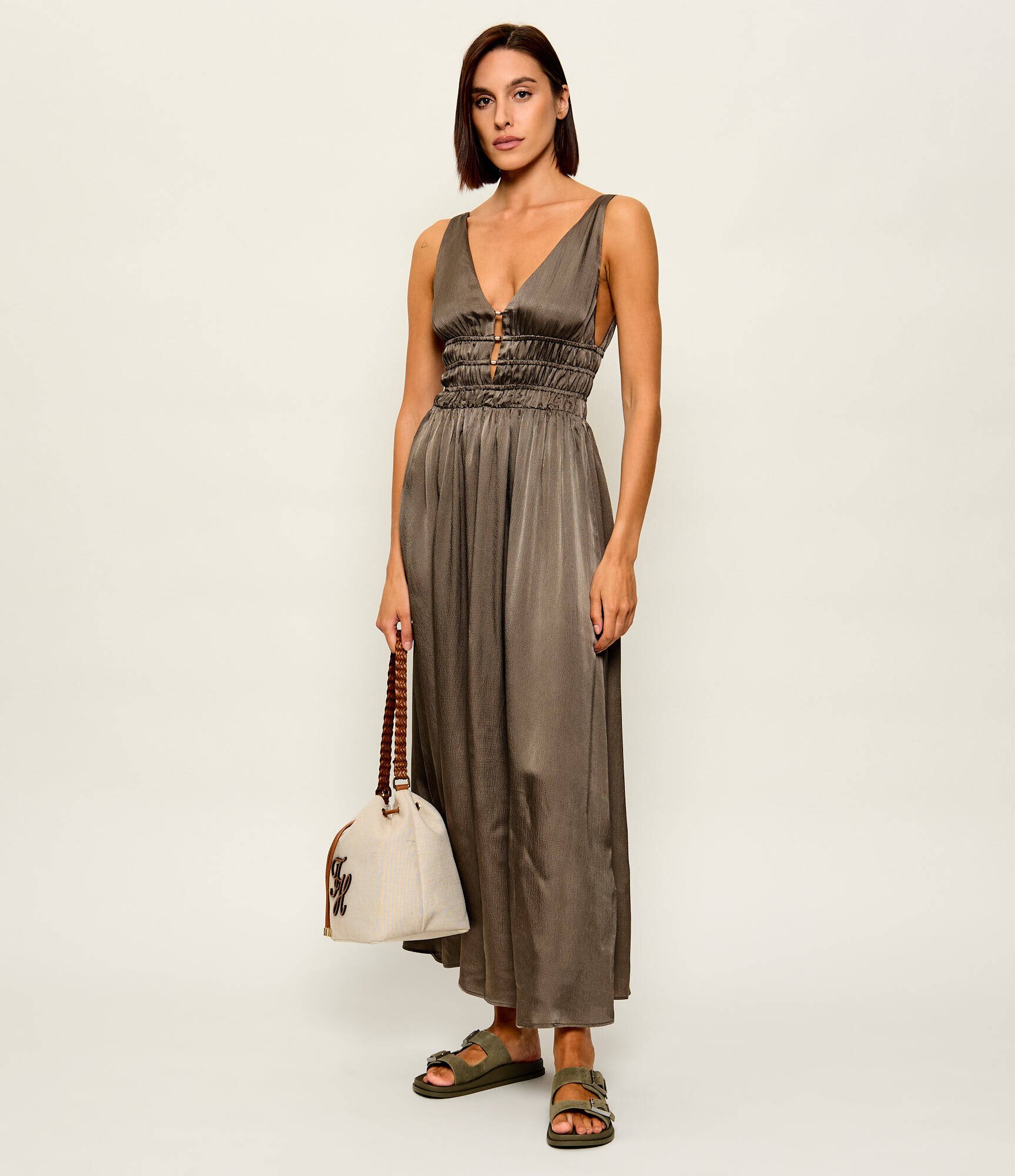 Calvin Klein Șlapi | piele întoarsă