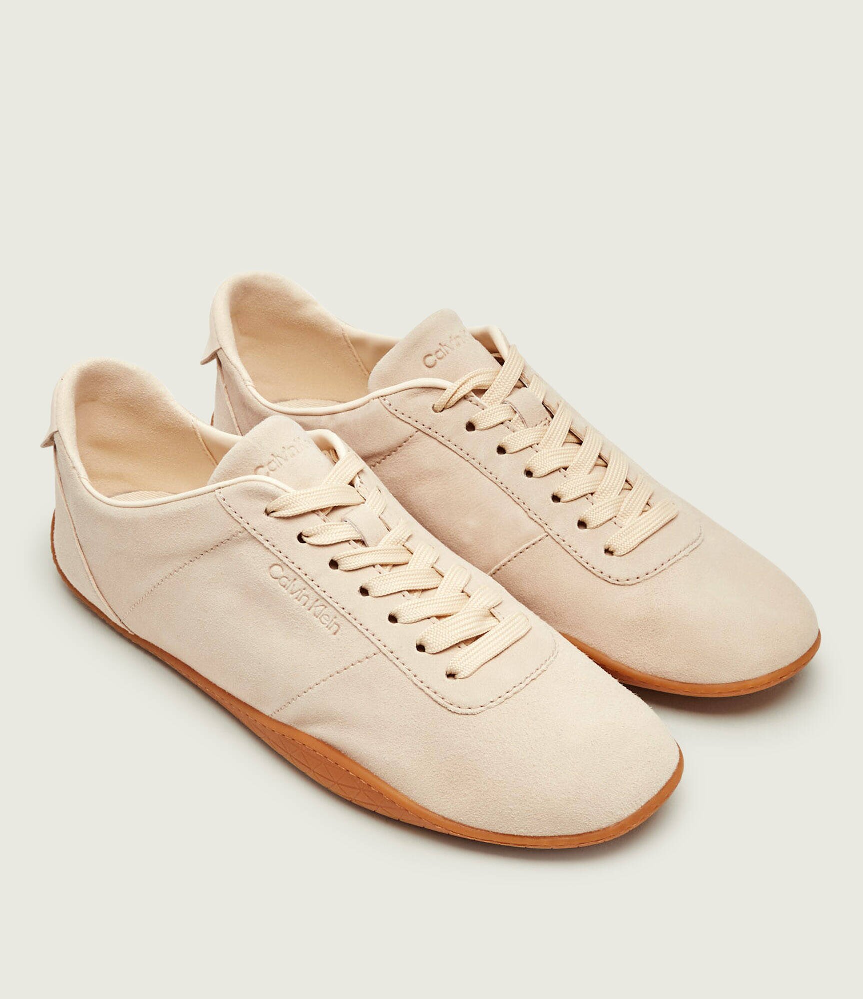 Calvin Klein Sneakers Ballet | piele întoarsă