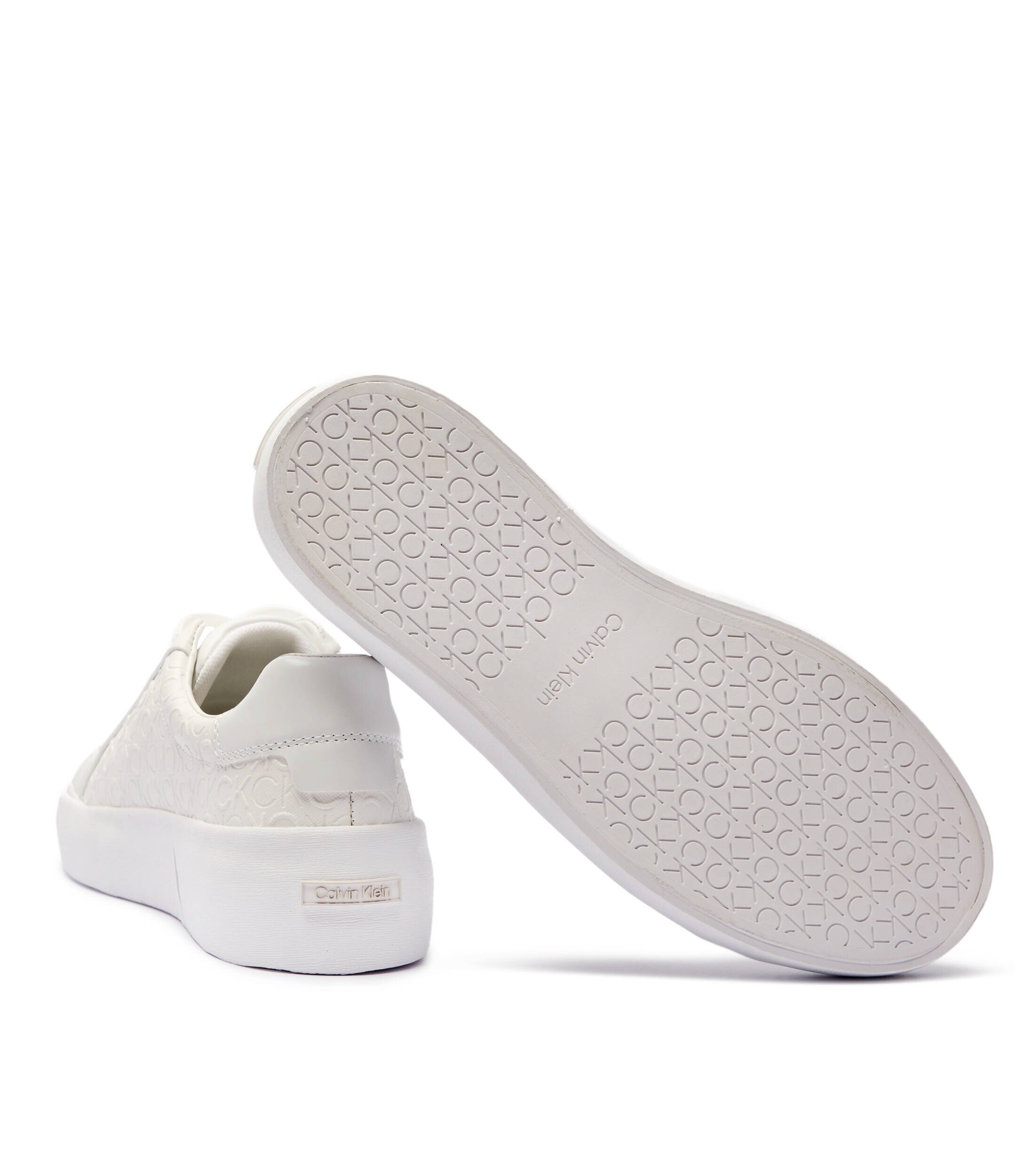 Calvin Klein Sneakers cu adaos de piele