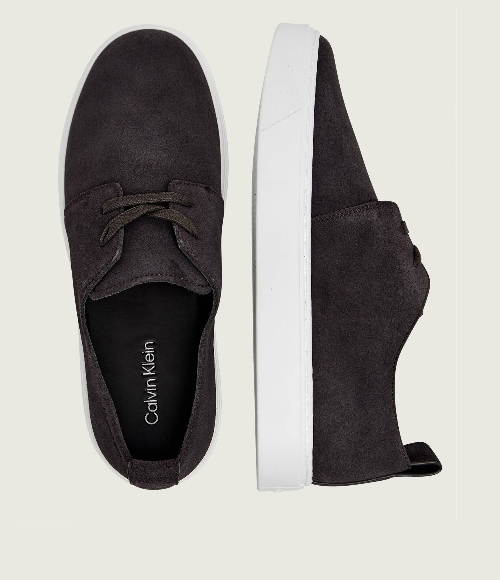 Calvin Klein Sneakers HYBRID CLEAN CUP pantofi derby | piele întoarsă