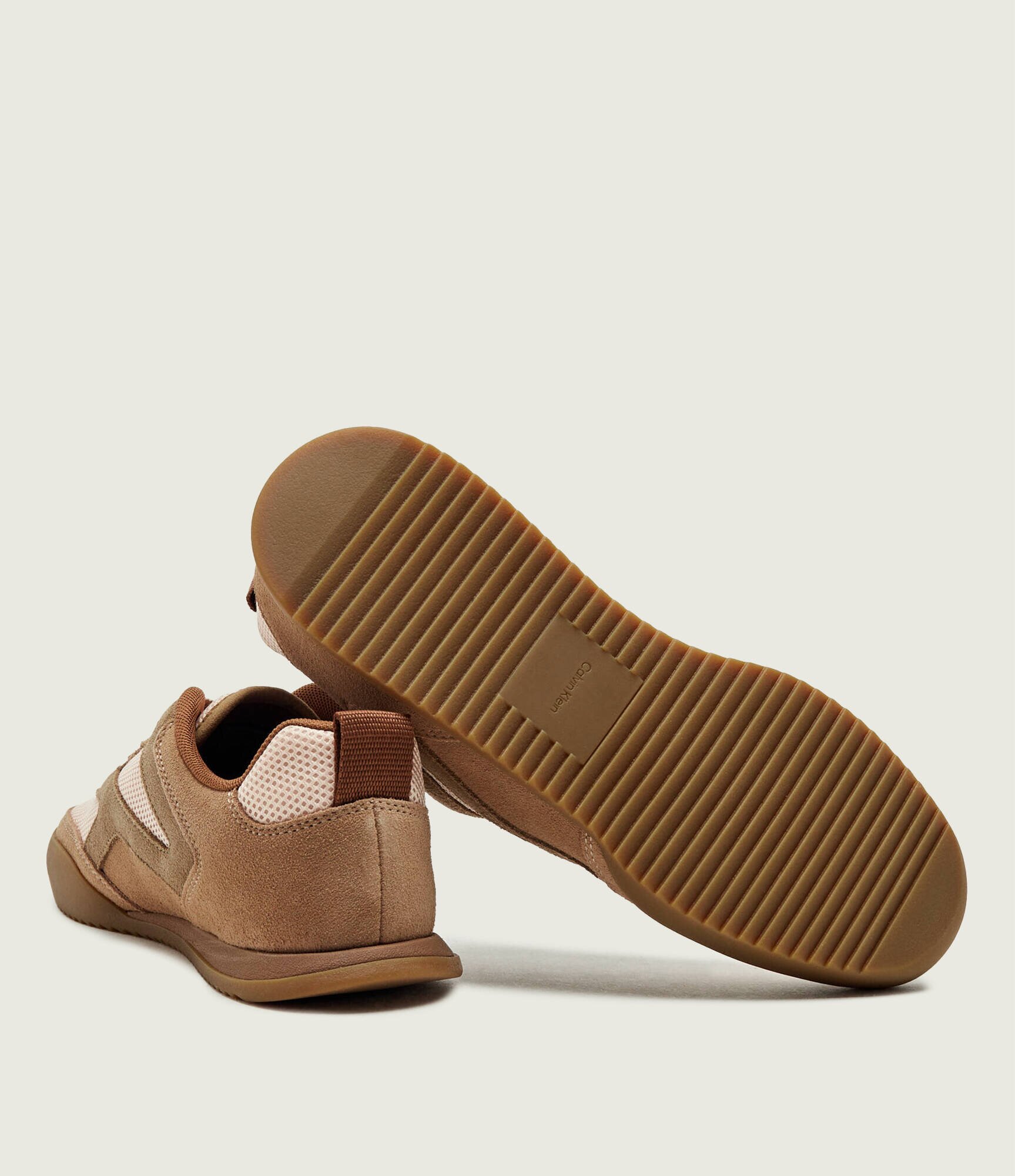Calvin Klein Sneakers Low Pro Runner | piele întoarsă