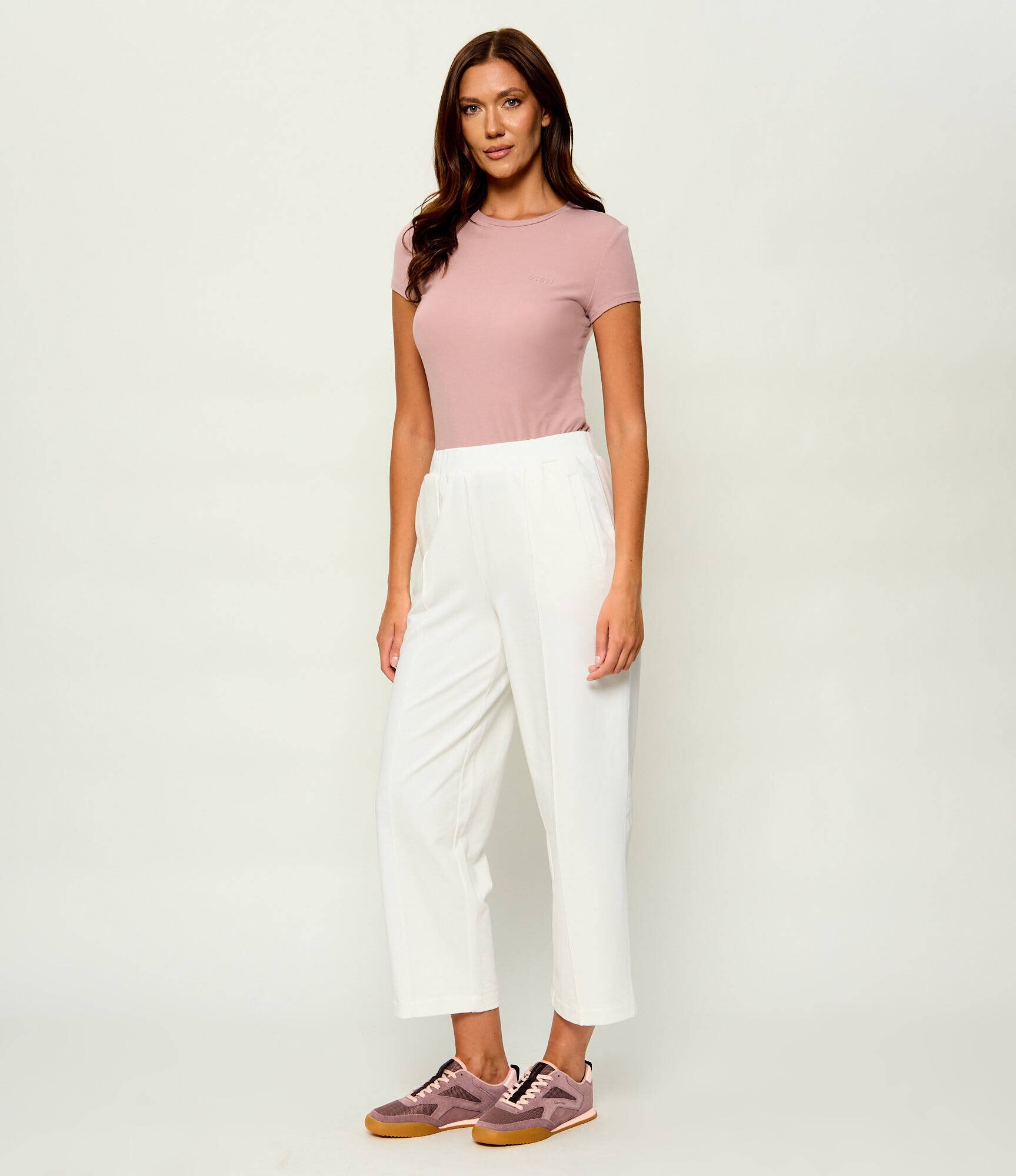Calvin Klein Sneakers Low Pro Runner | piele întoarsă