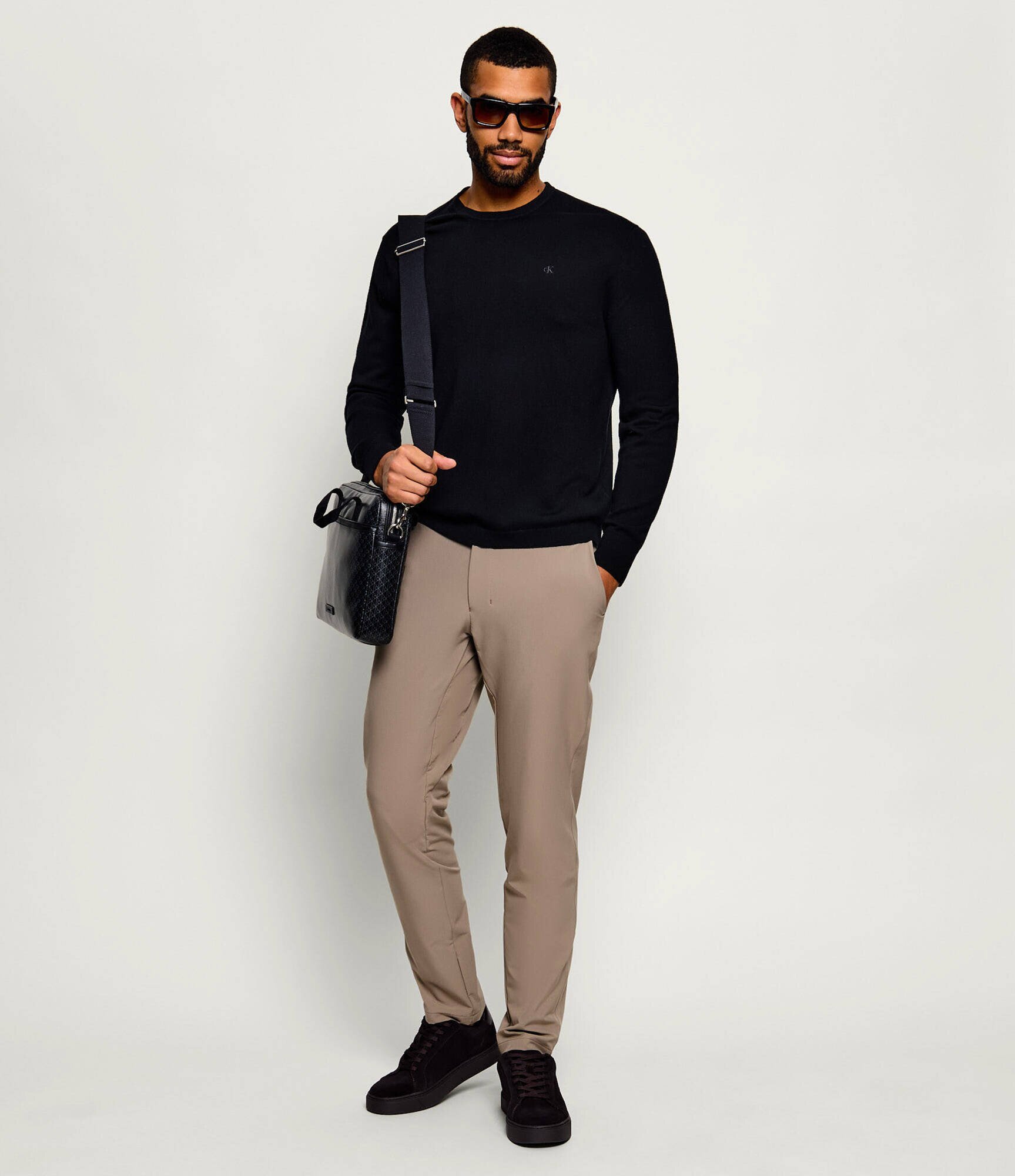 Calvin Klein Sneakers | piele întoarsă