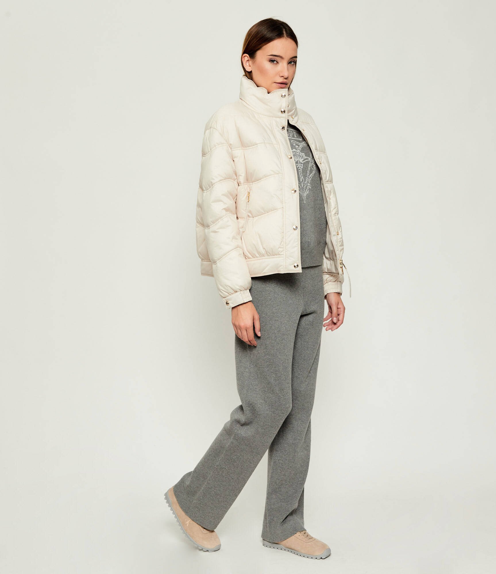 Calvin Klein Sneakers | piele întoarsă