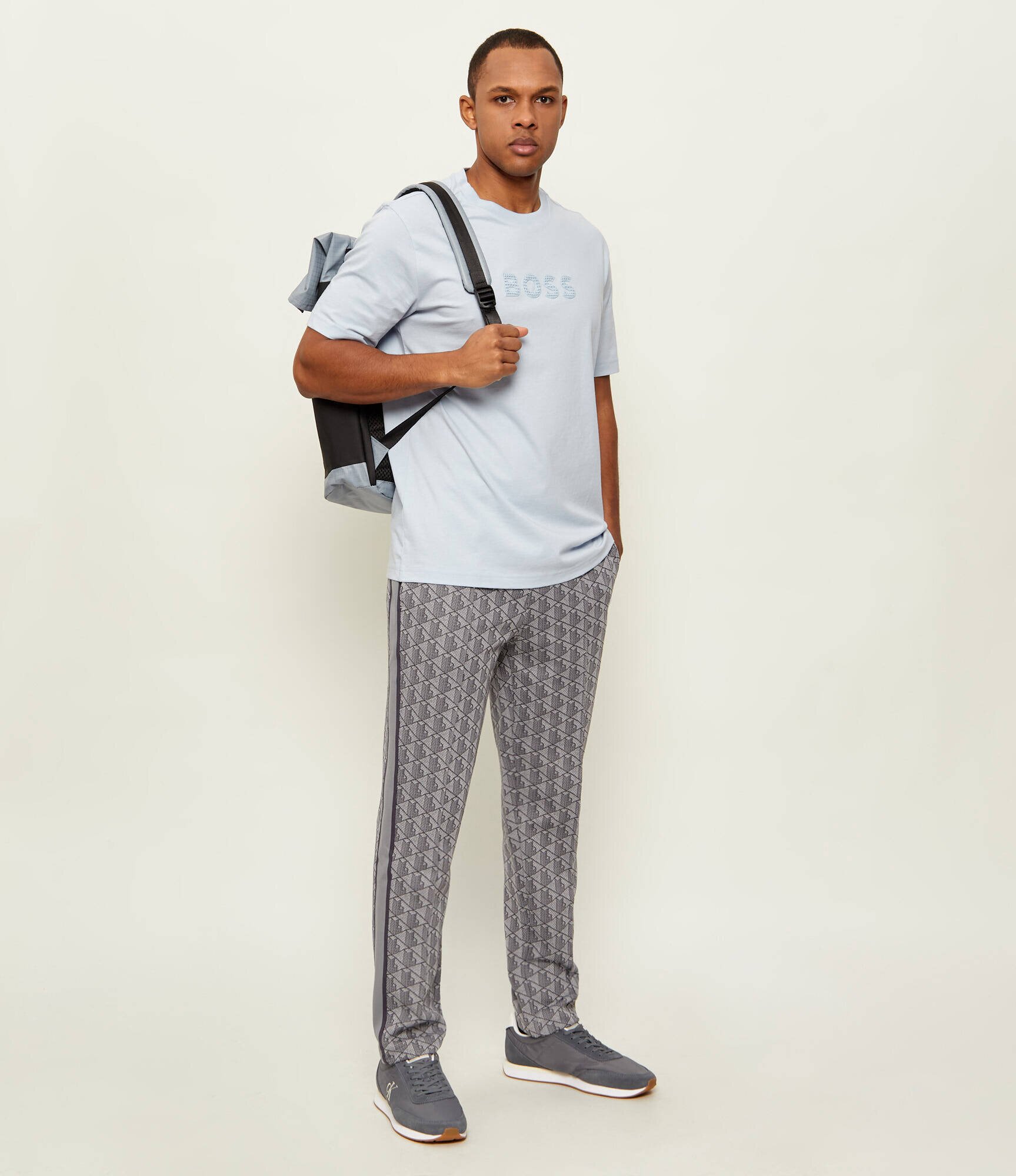 Calvin Klein Sneakers RETRO | piele întoarsă