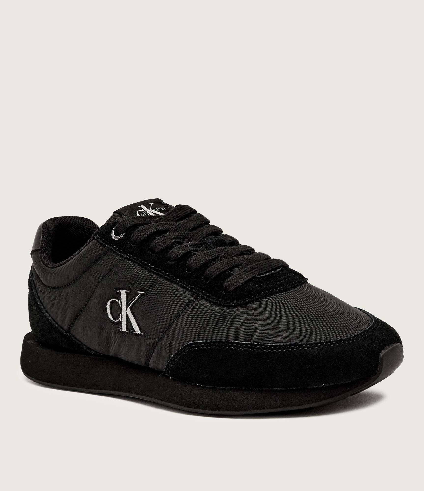 Calvin Klein Sneakers RETRO | piele întoarsă