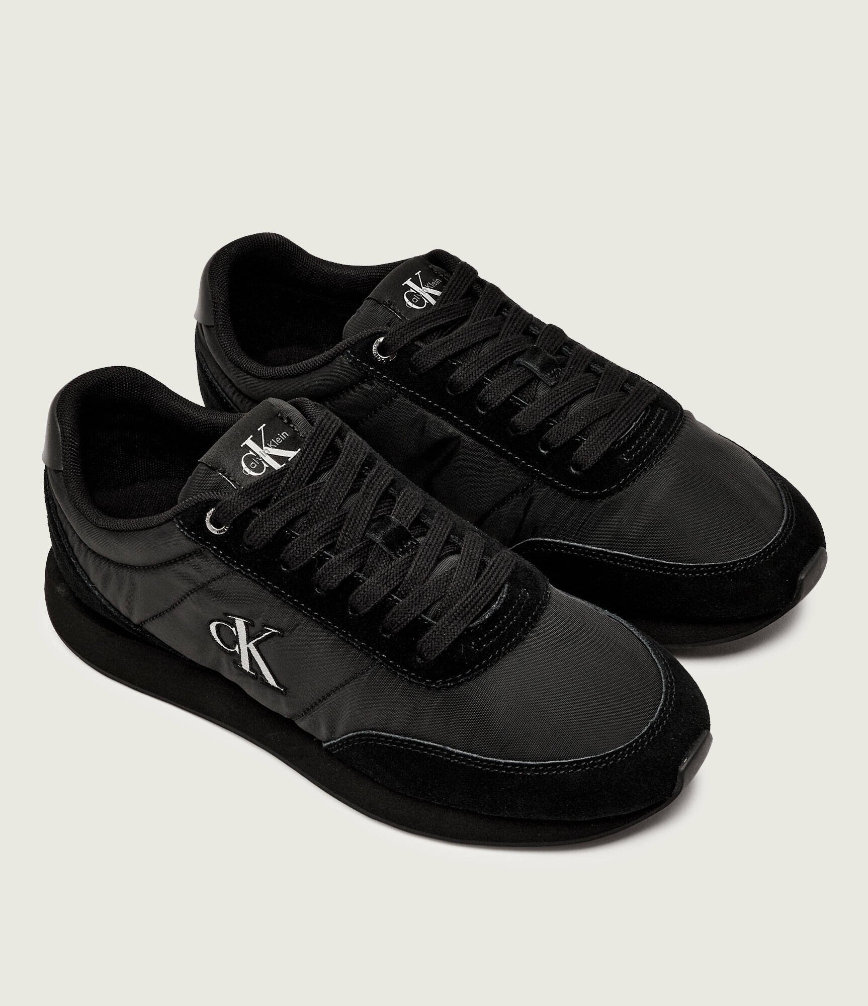 Calvin Klein Sneakers RETRO | piele întoarsă