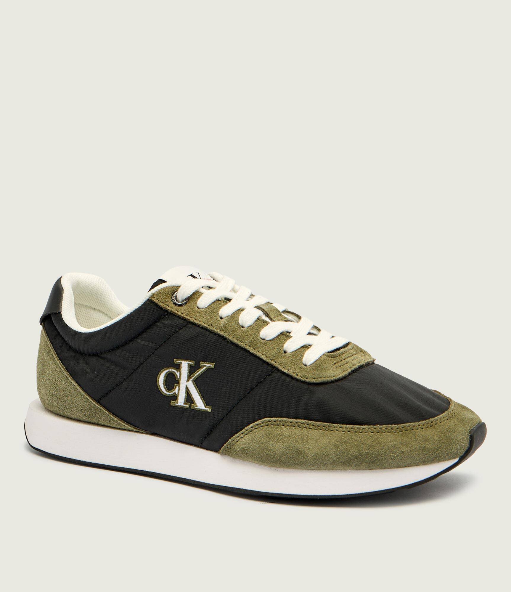 Calvin Klein Sneakers Retro | piele întoarsă