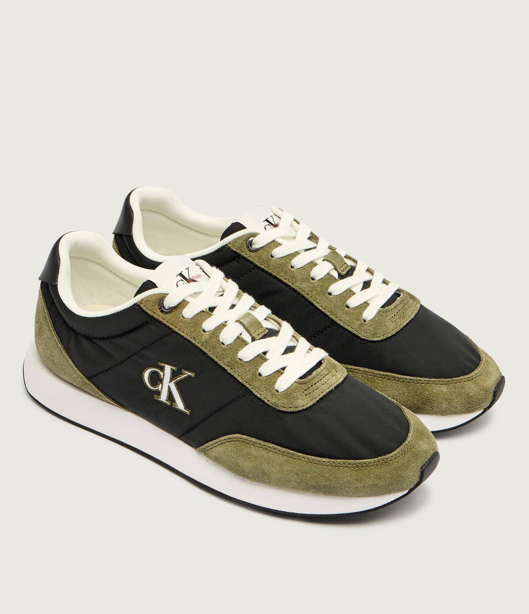 Calvin Klein Sneakers Retro | piele întoarsă