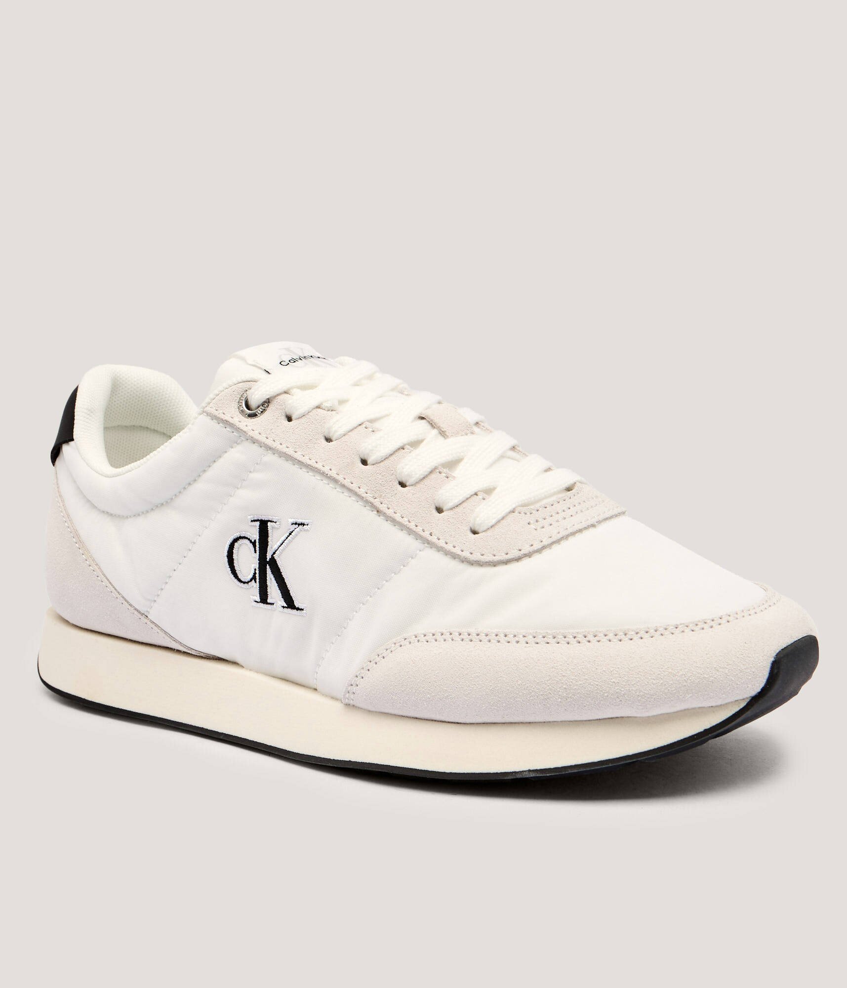 Calvin Klein Sneakers RETRO | piele întoarsă