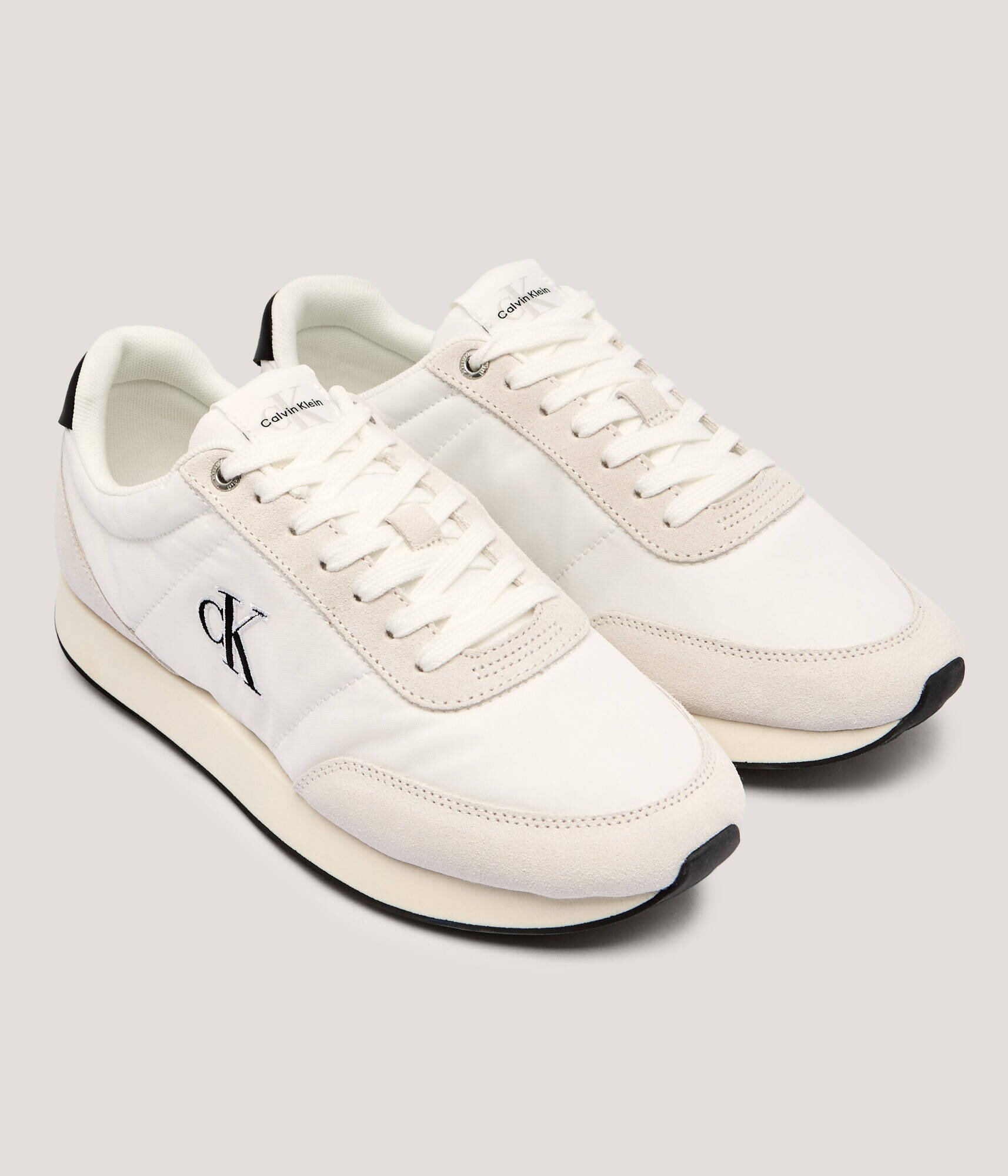 Calvin Klein Sneakers RETRO | piele întoarsă