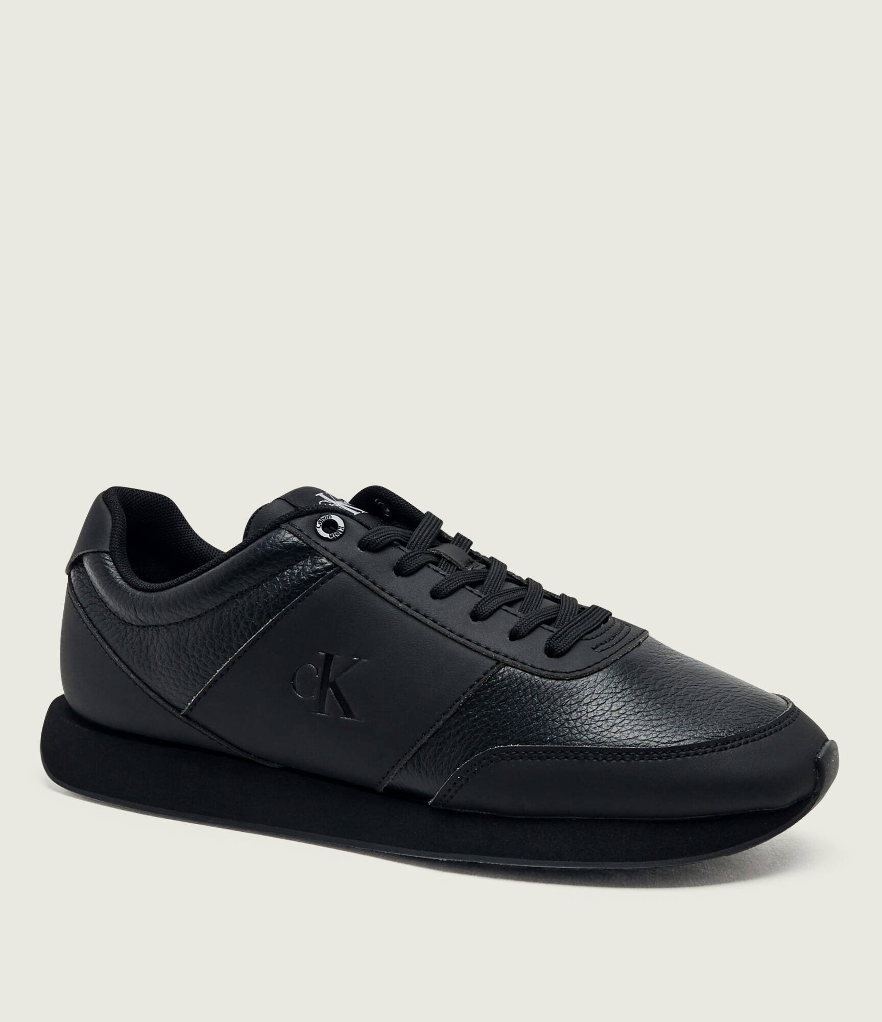 Calvin Klein Sneakers Retro Run cu adaos de piele