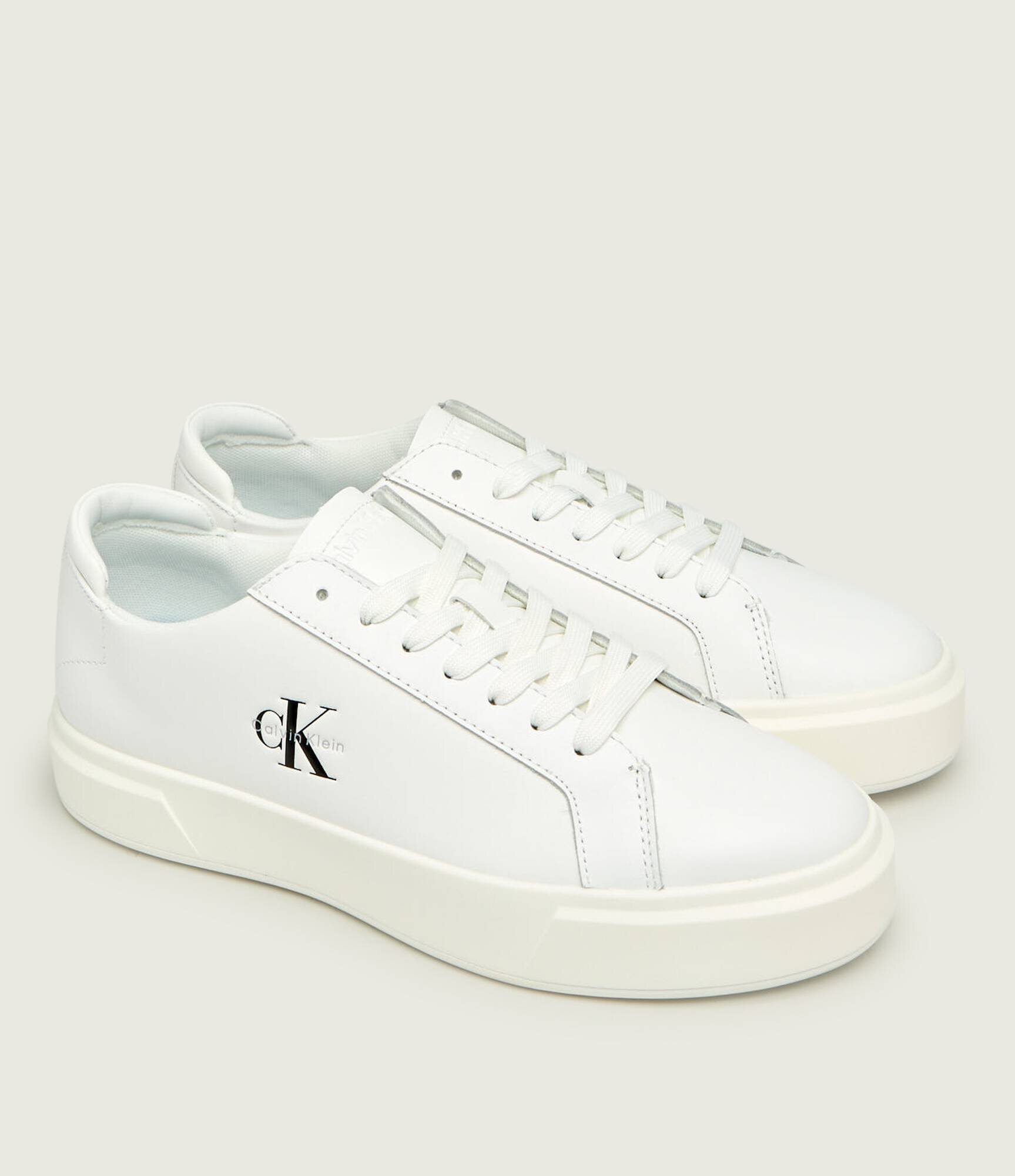 Calvin Klein Teniși din piele BASKET