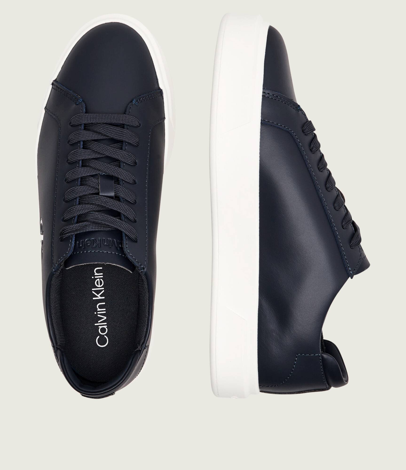 Calvin Klein Teniși din piele BASKET