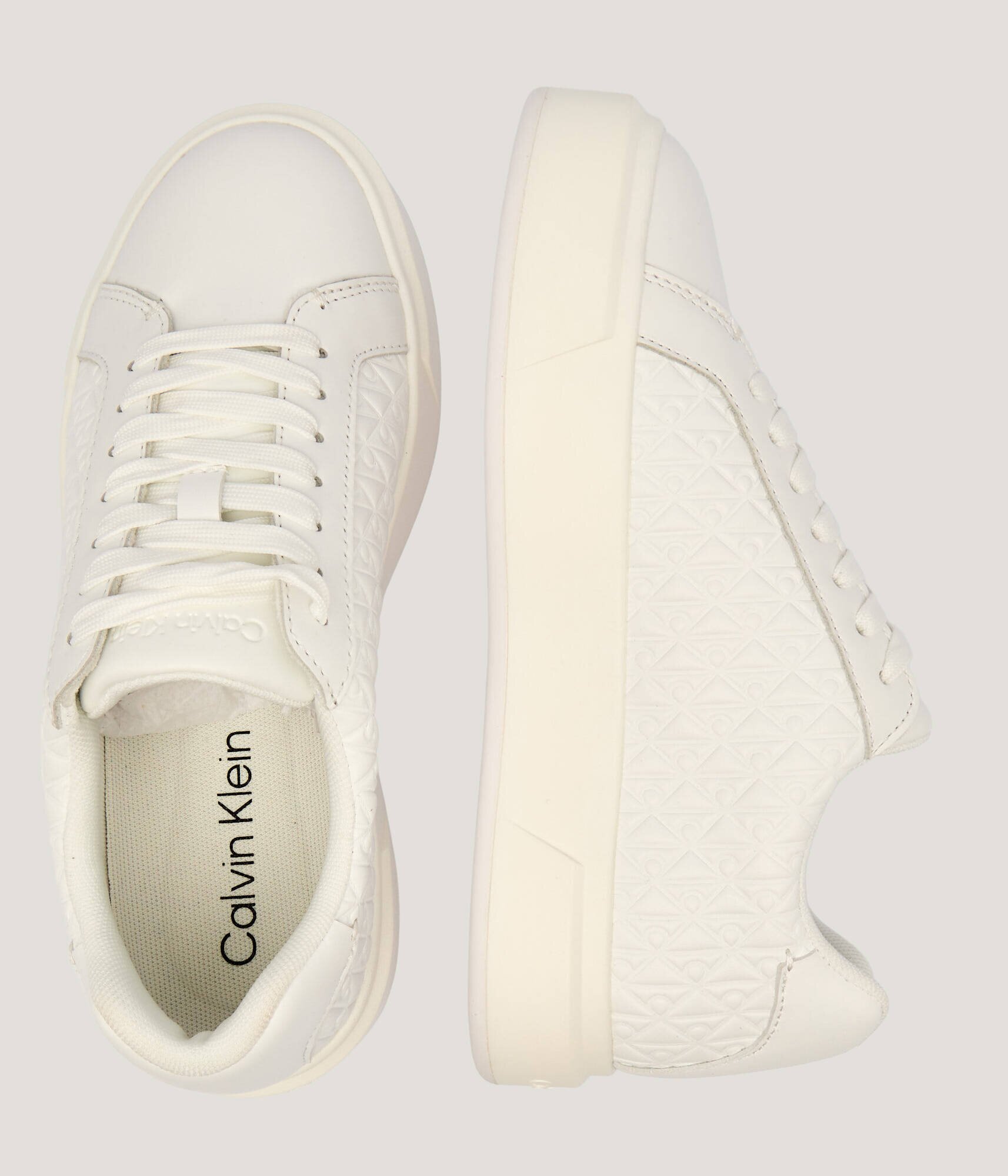 Calvin Klein Teniși din piele Basket