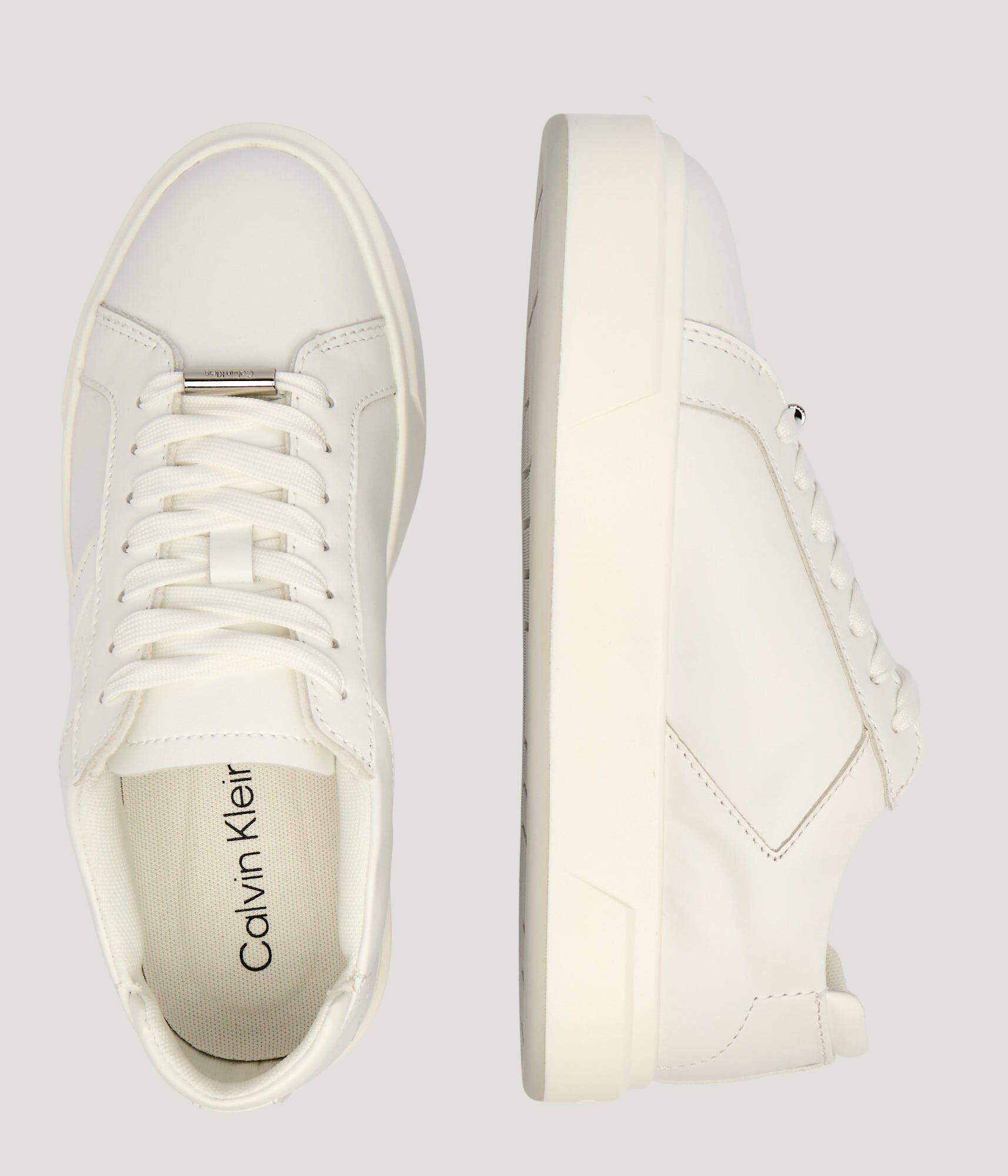 Calvin Klein Teniși din piele Basket