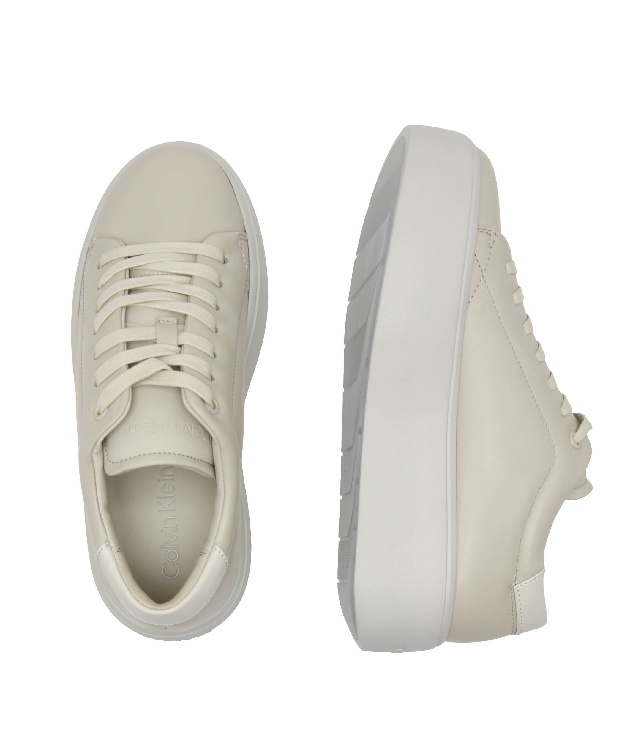 Calvin Klein Teniși din piele Cupsole