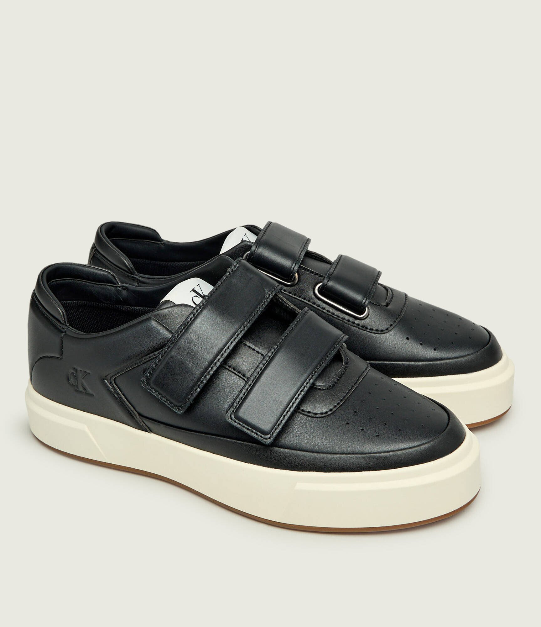 Calvin Klein Teniși din piele CUPSOLE 2STRAPS