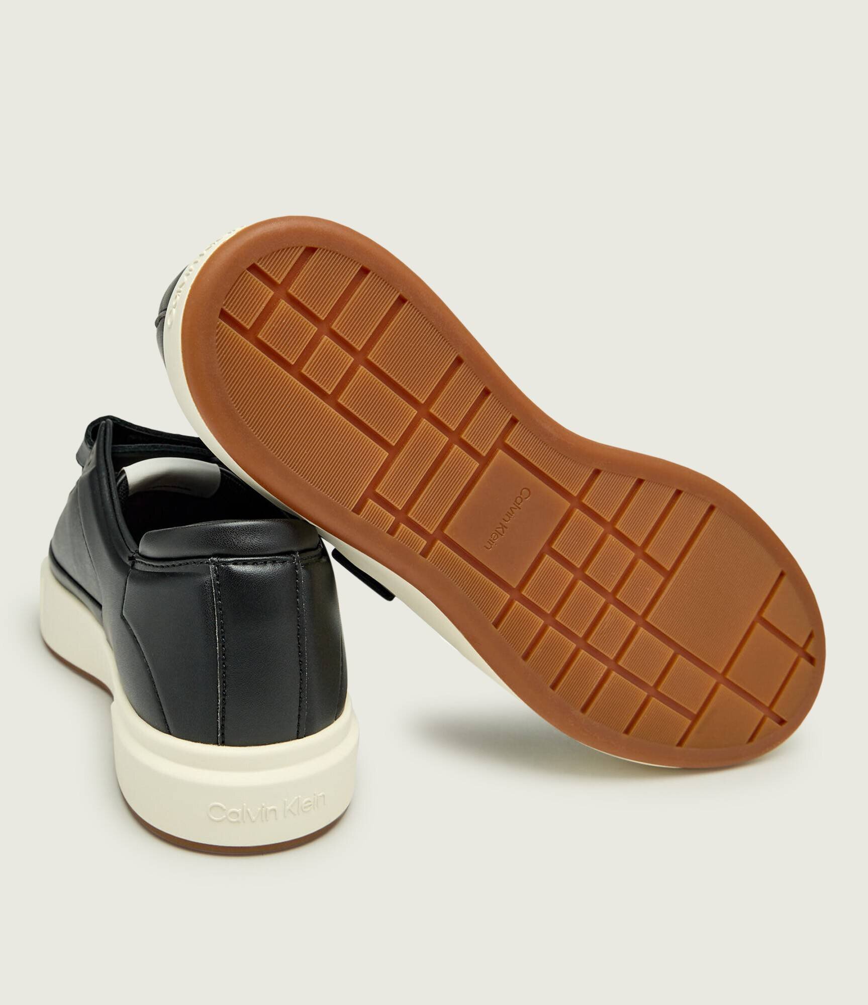 Calvin Klein Teniși din piele CUPSOLE 2STRAPS