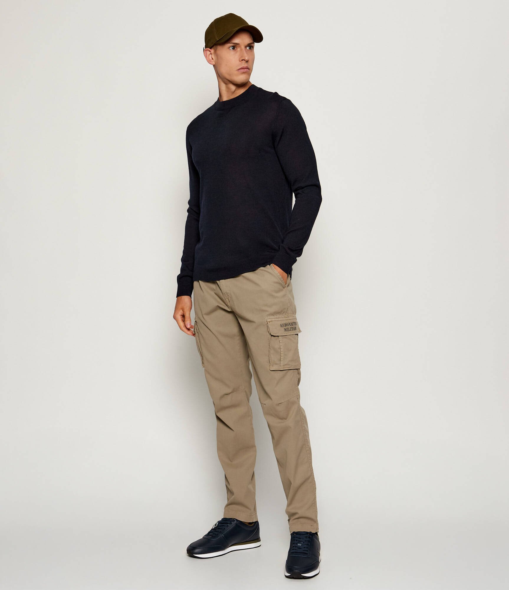 Calvin Klein Teniși din piele RETRO RUNNER