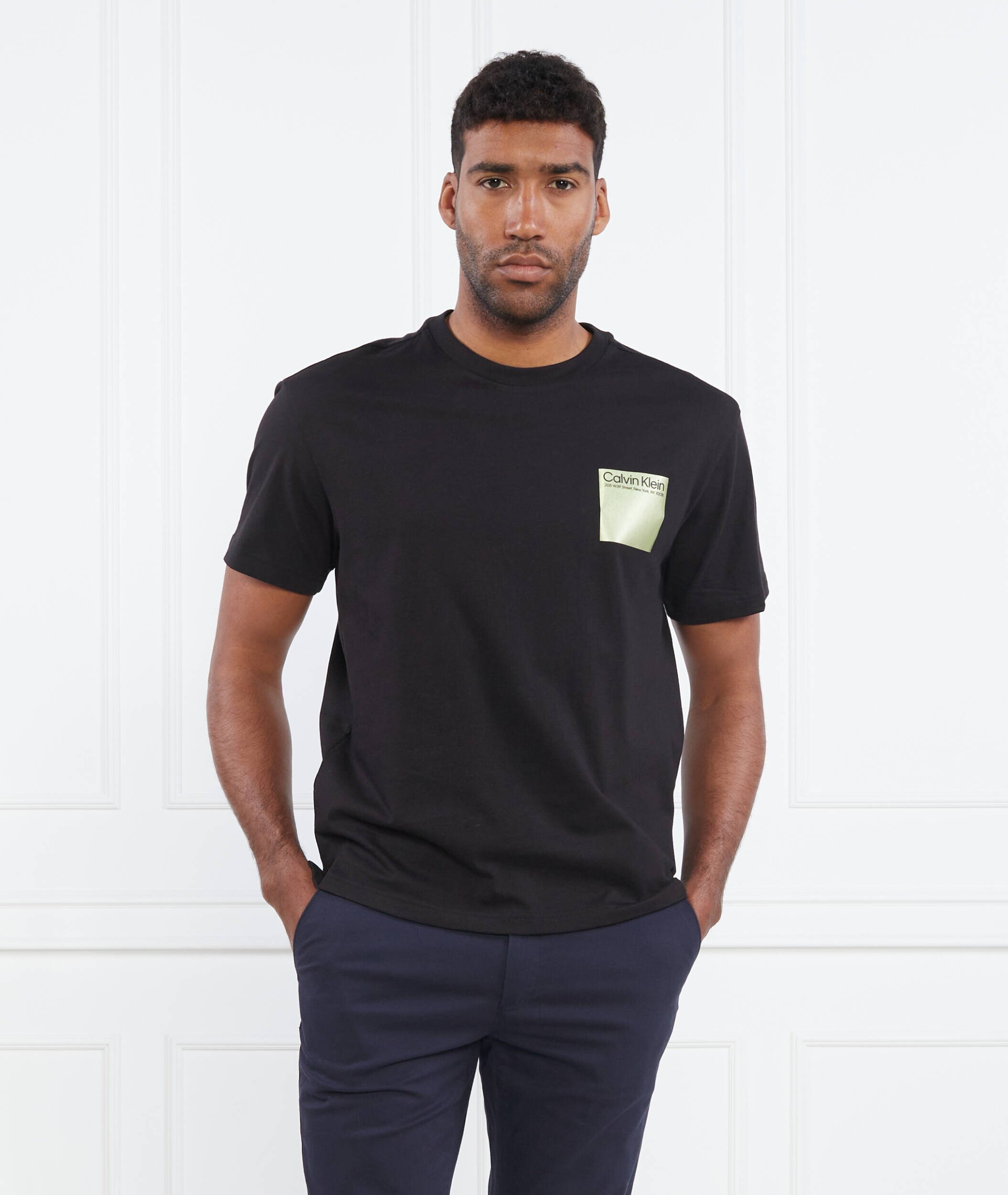 Calvin Klein Tricou ELEMENTA PHOTO BACK PRINT TEE