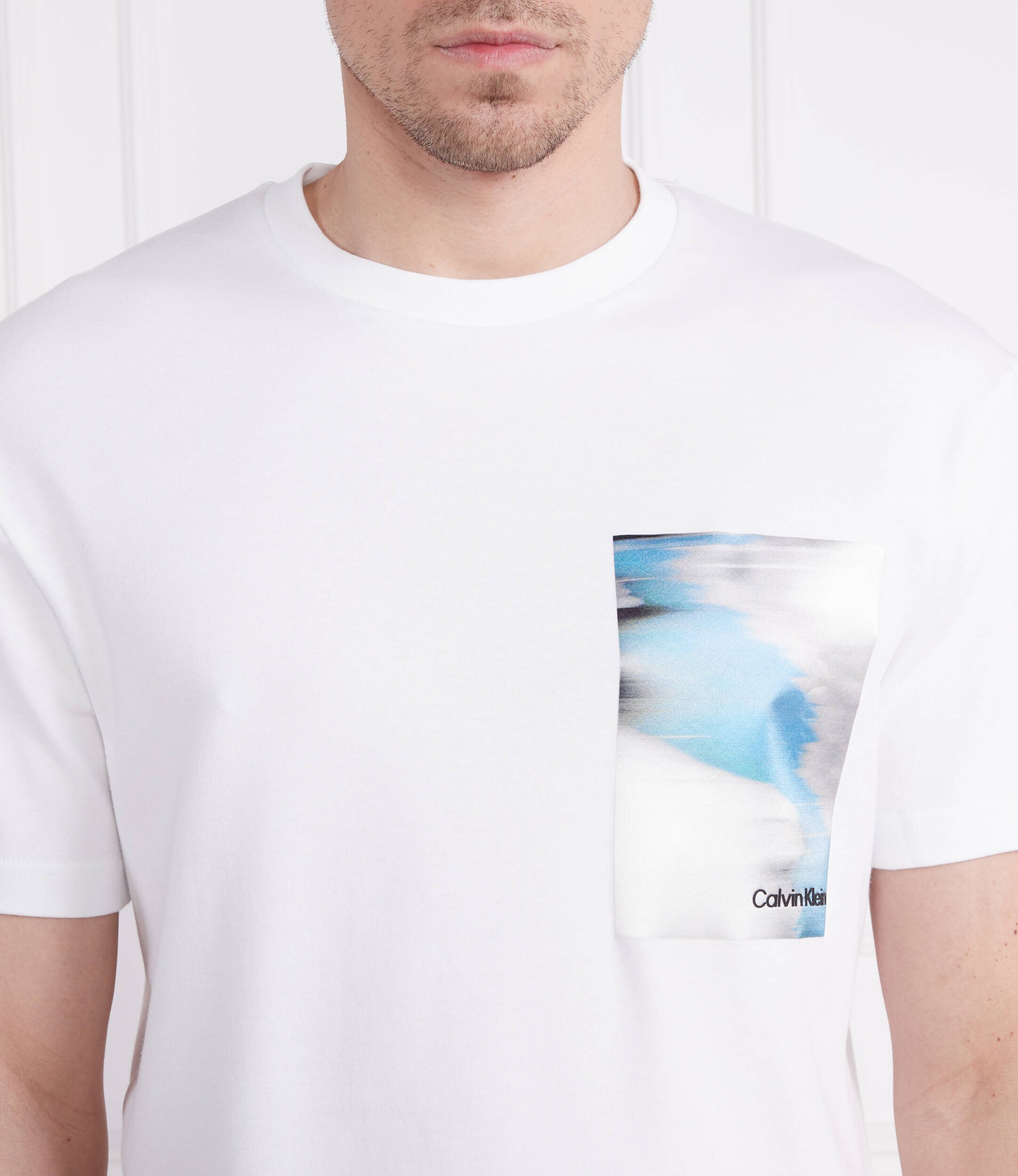 Calvin Klein Tricou Glitch | Regular Fit