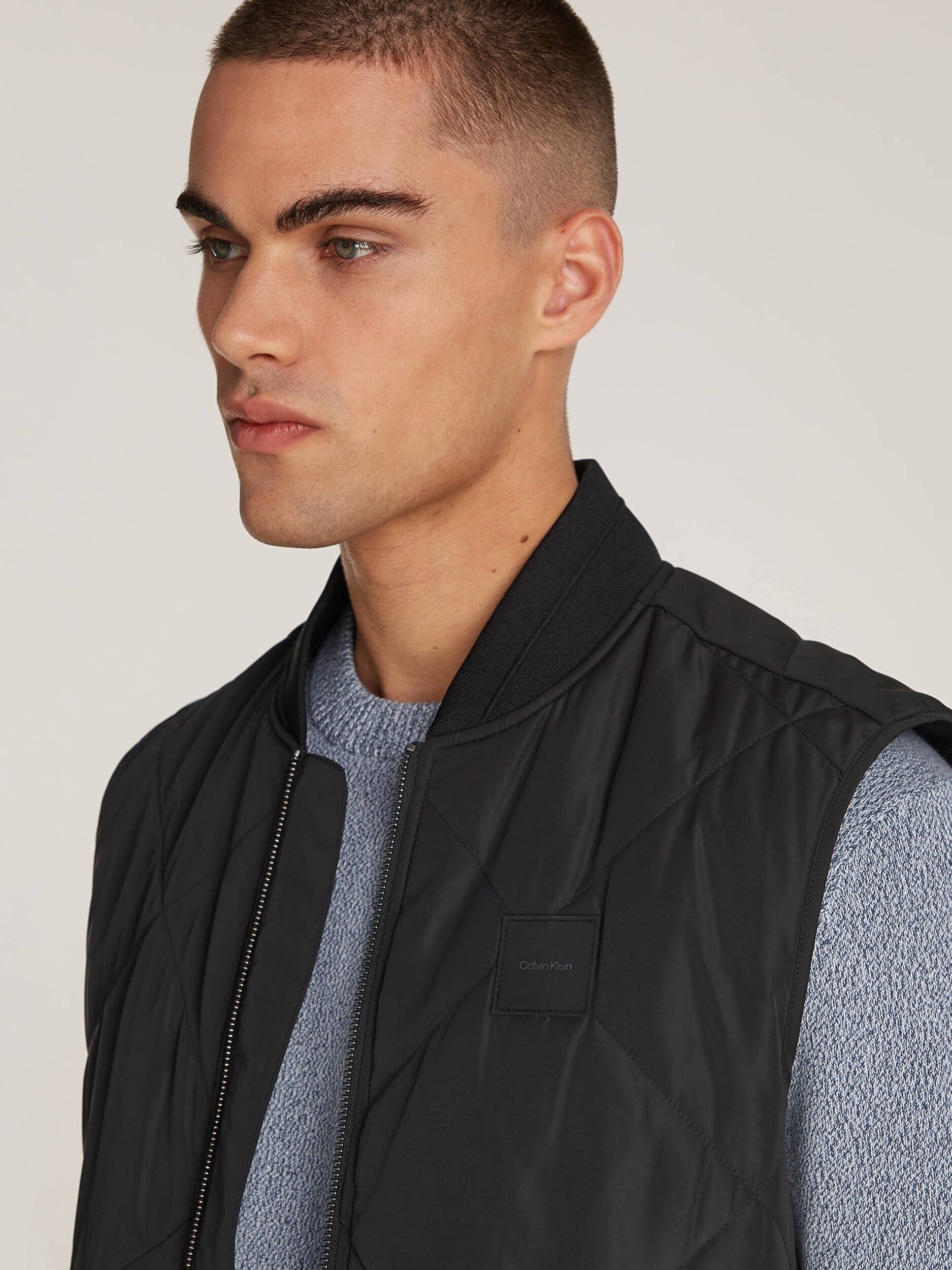 Calvin Klein Vestă DIAMOND QUILT | Regular Fit