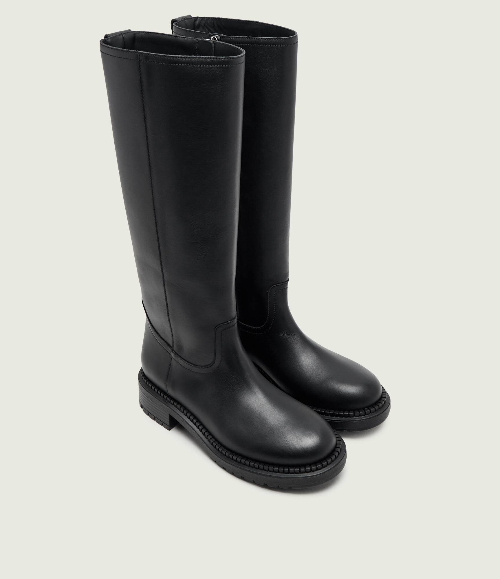 Casadei De piele cizme de echitație Concept Symphony