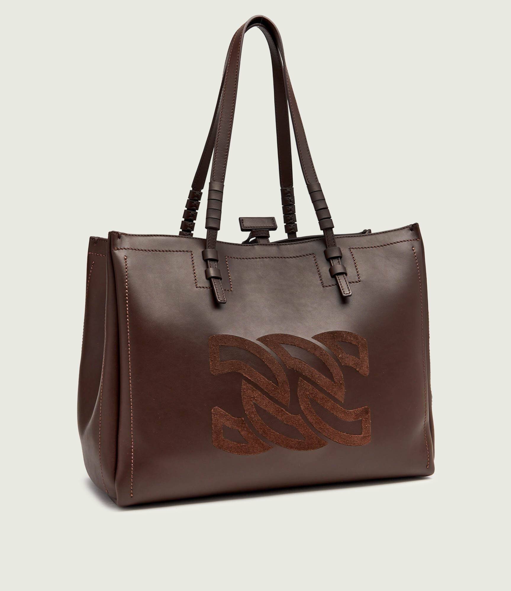 Casadei De piele geantă shopper San Babila