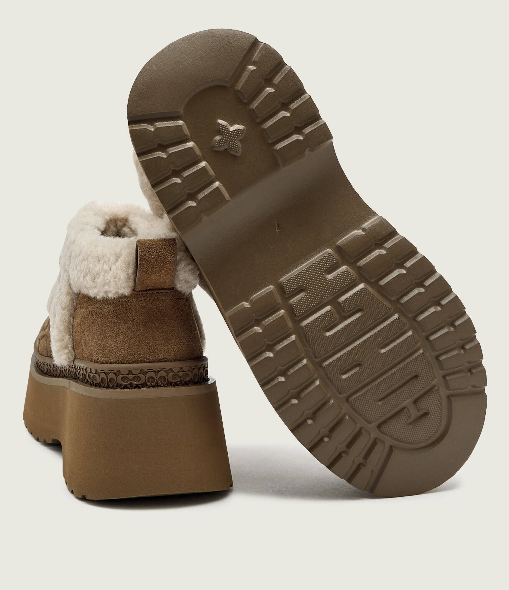 Coach Bocanci CHRISTINA SIGNATURE | piele întoarsă | shearling
