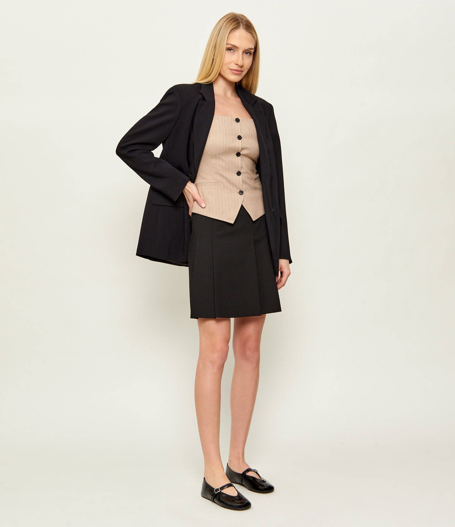 Coach De piele balerini Mary Jane