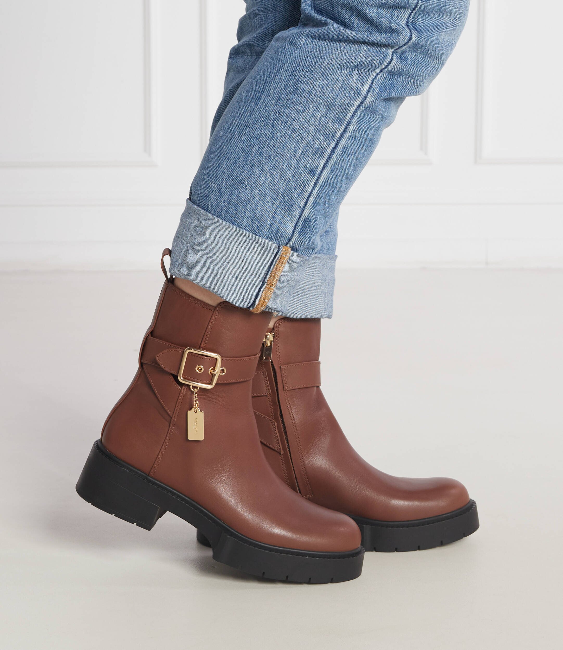 Coach De piele botine