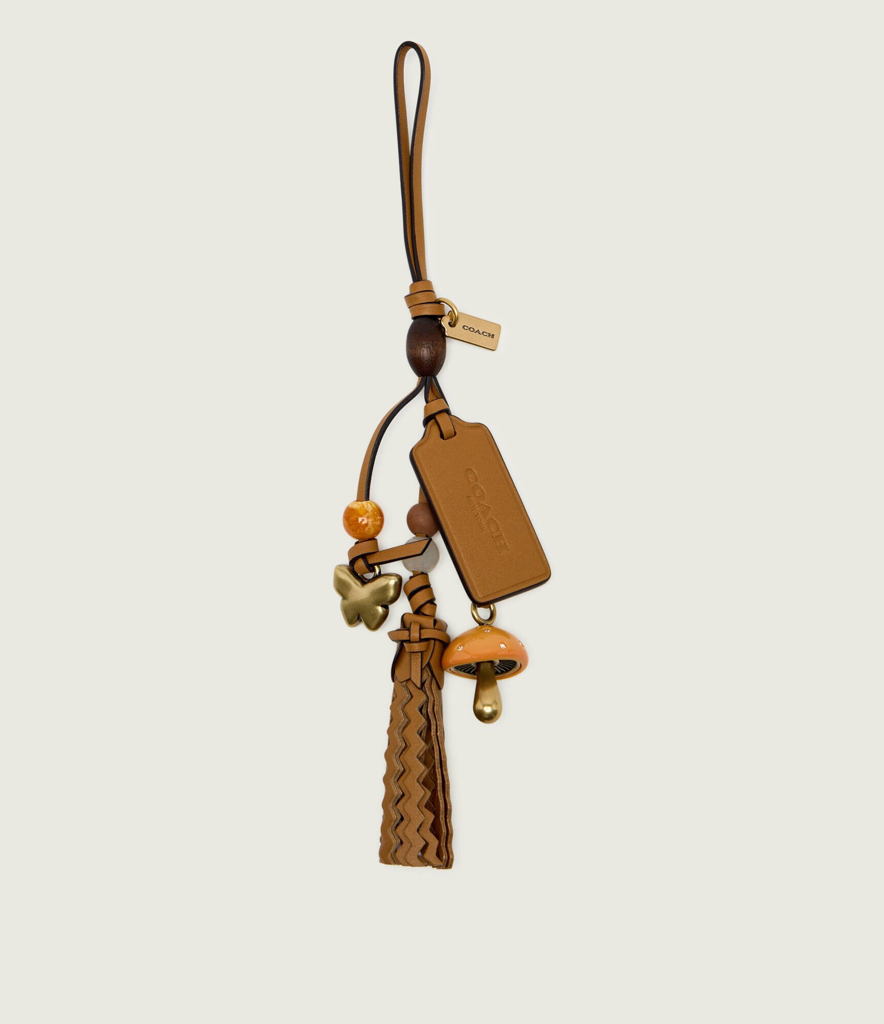 Coach De piele breloc Mushroom Heritage