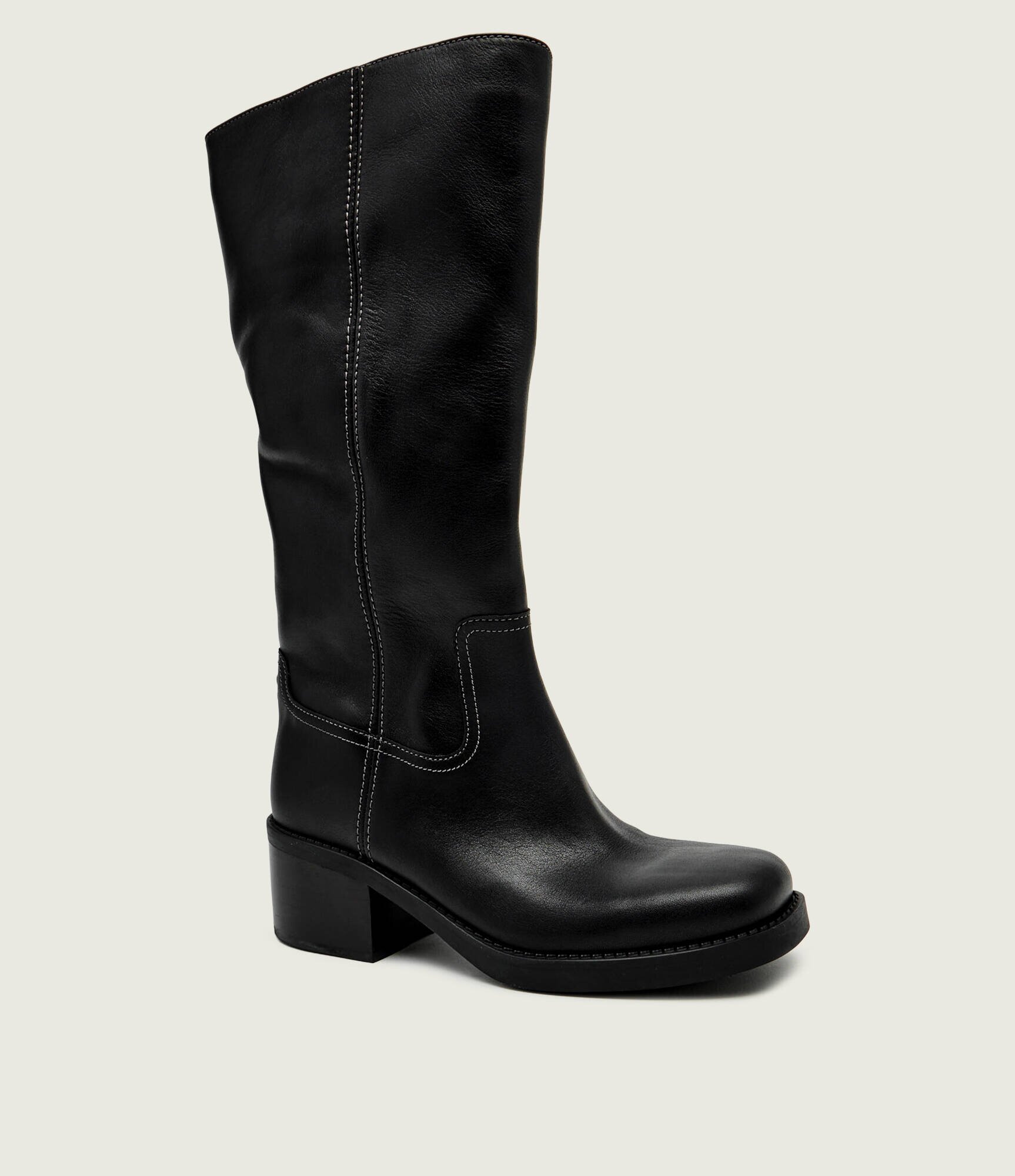 Coach De piele cizme cu toc