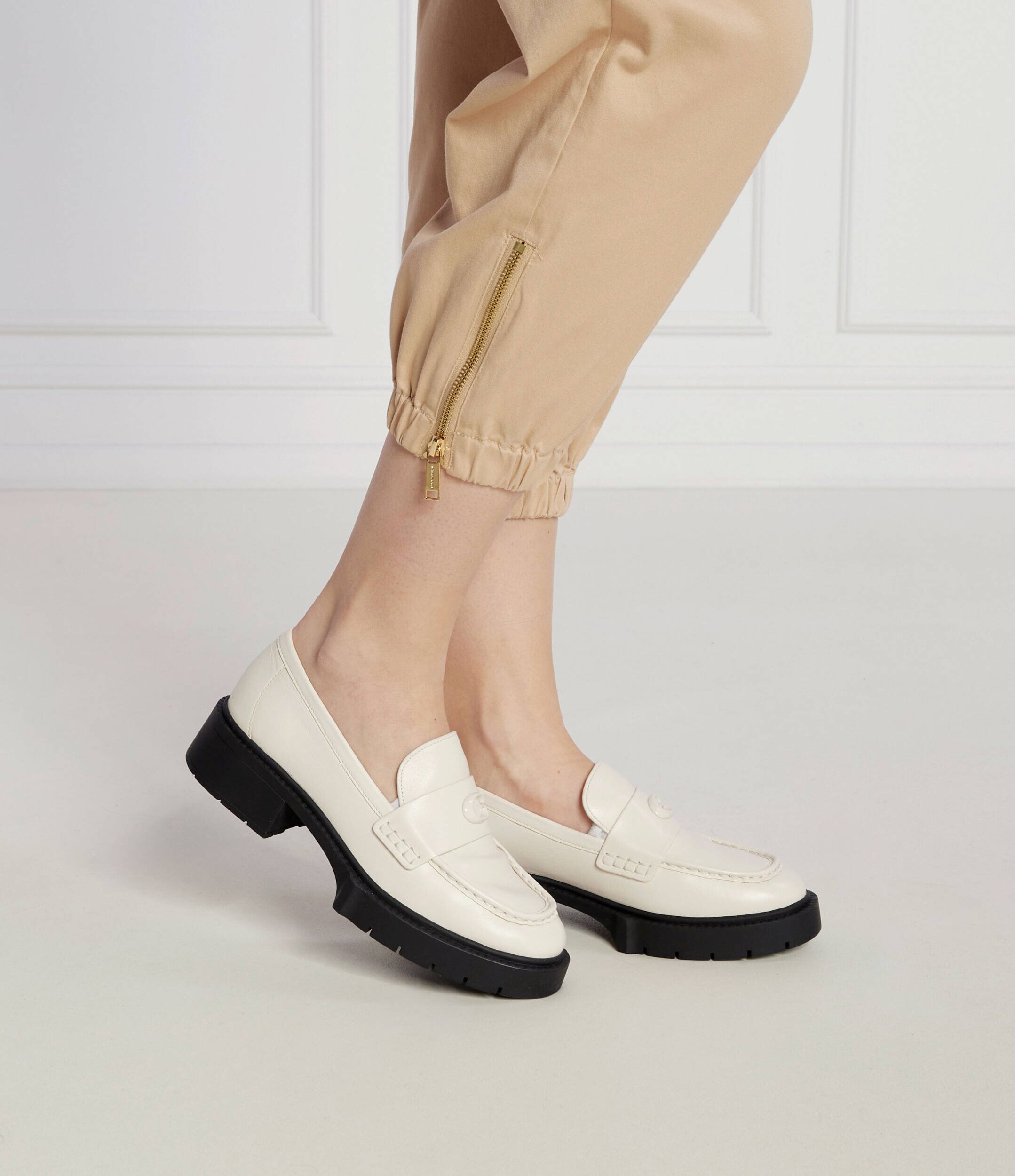 Coach De piele pantofi loafer LEAH