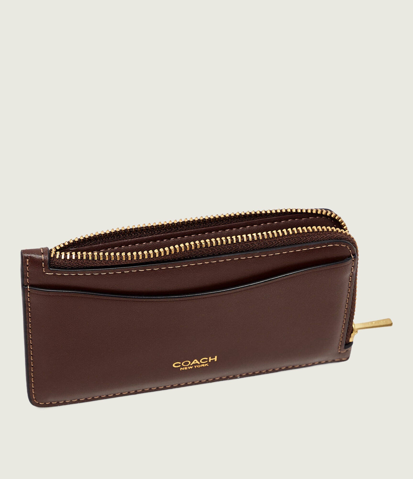 Coach De piele portofel + husă pentru carduri