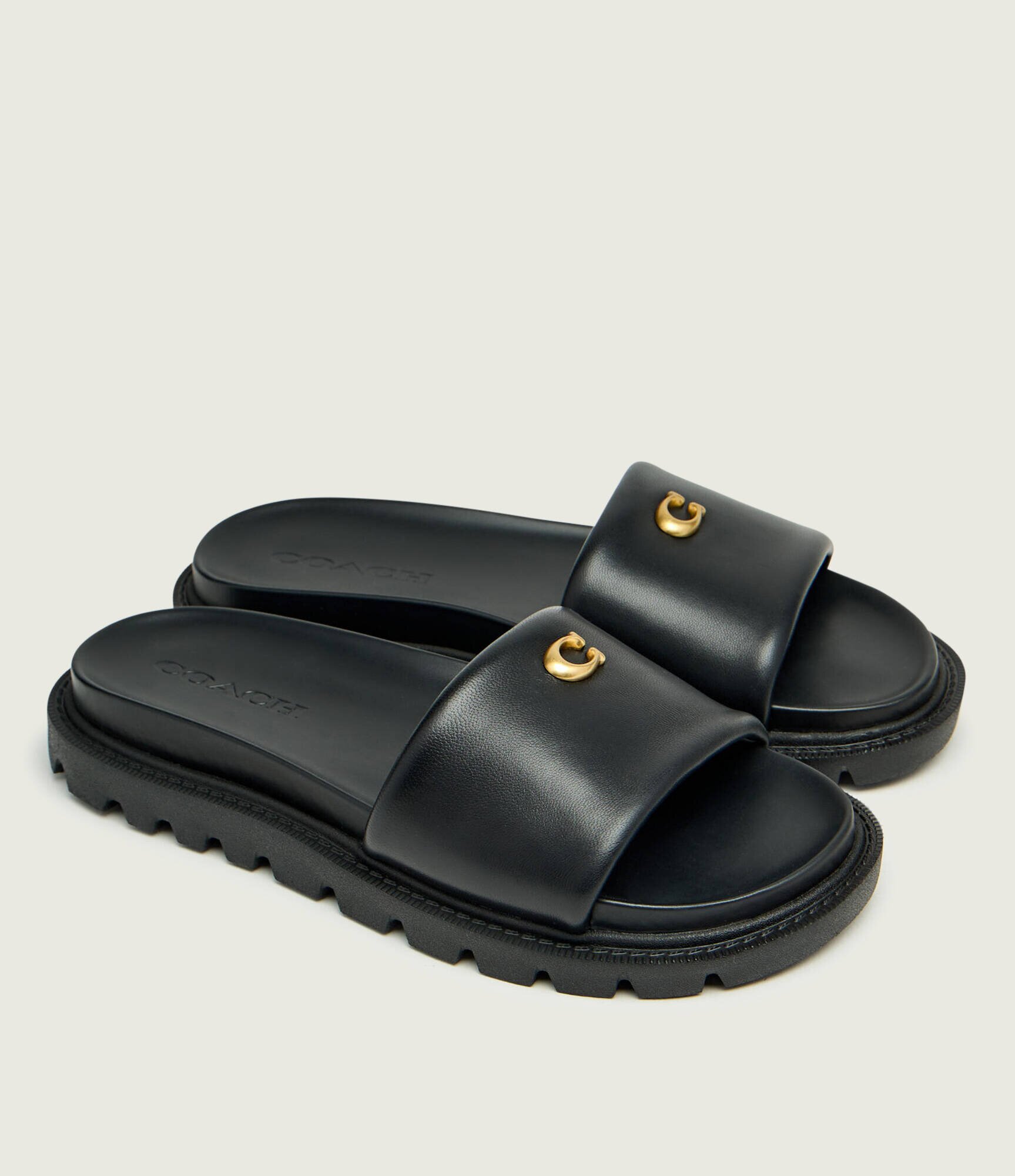 Coach De piele șlapi BRYNN