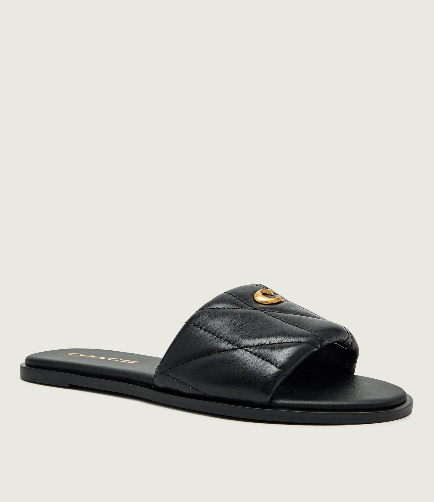 Coach De piele șlapi HOLLY